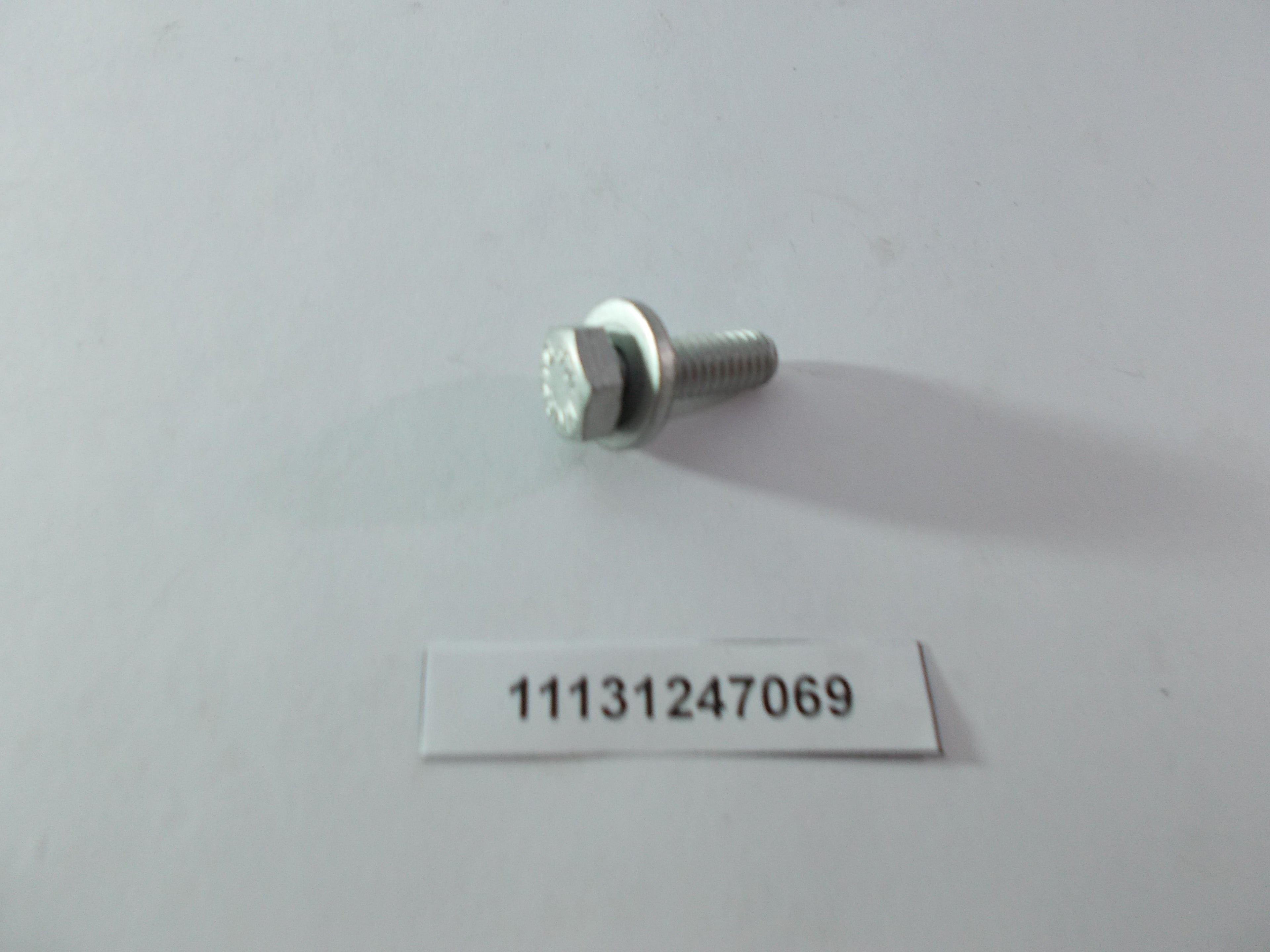 NEW OEM BMW 11131247069 Hex bolt with washer