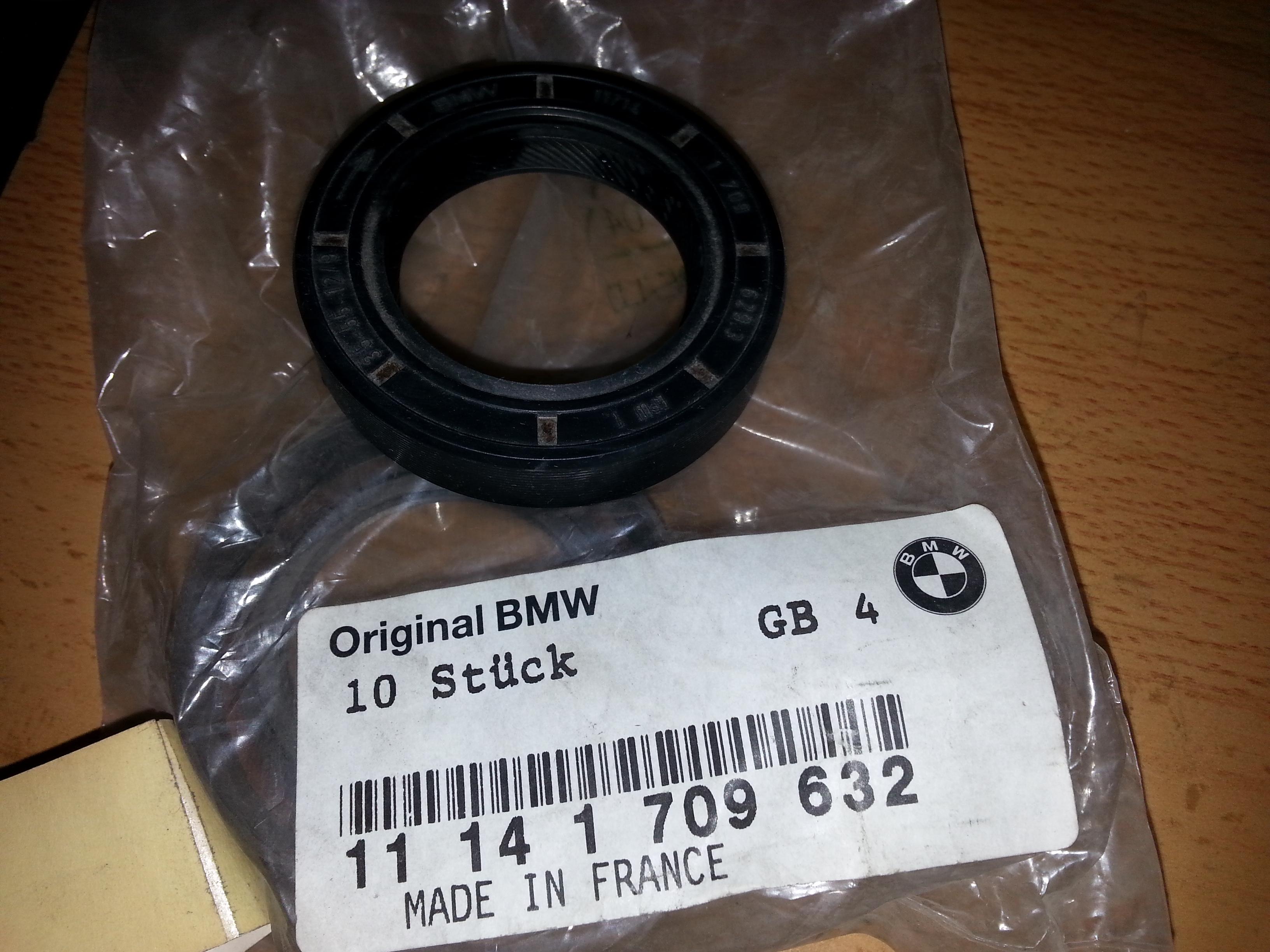 BMW Shaft Seal 11141709632 GENUINE