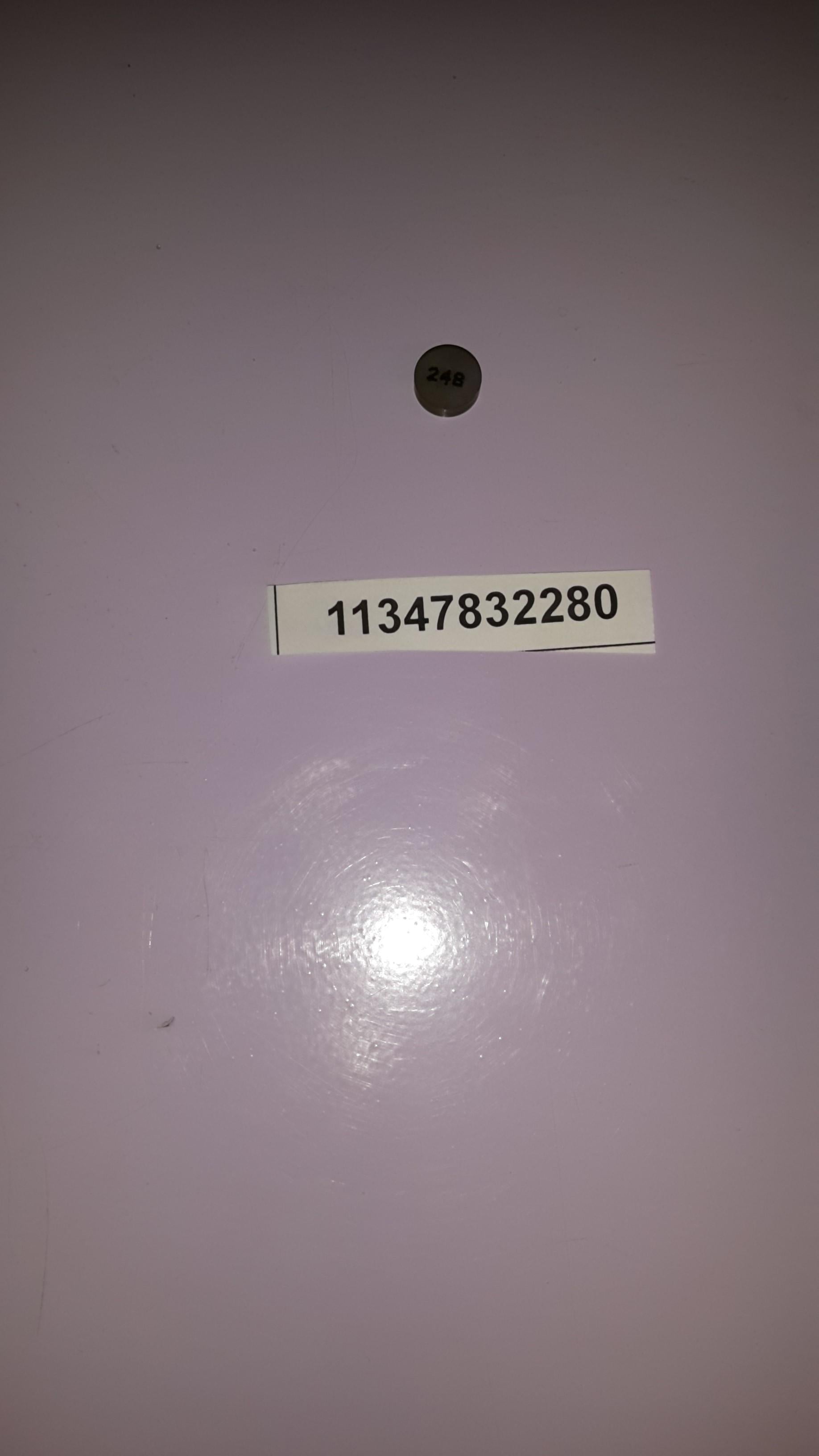 BMW 11347832280 Adjusting Plate