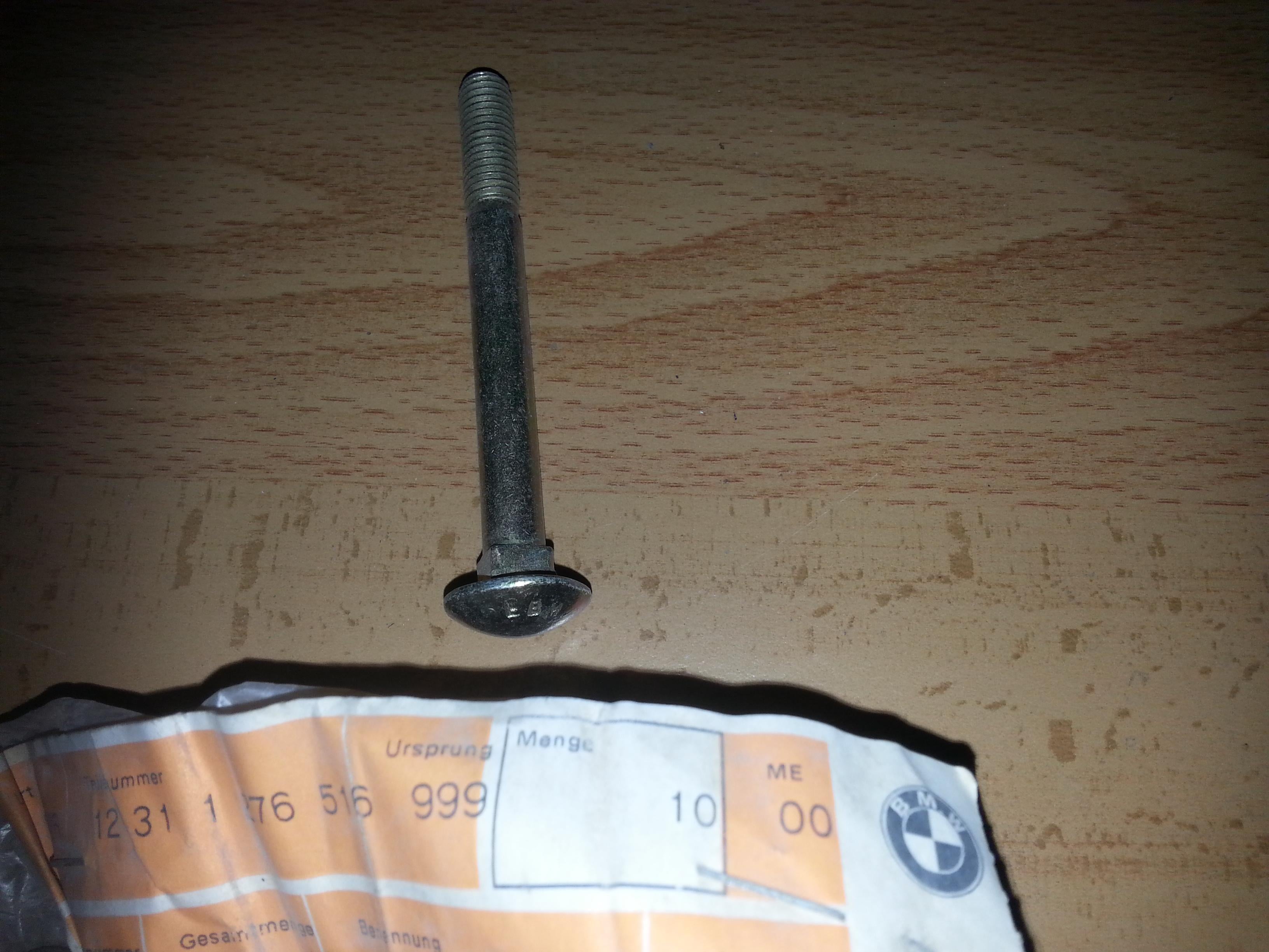 BMW Saucer-Head Screw 12311276516 GENUINE