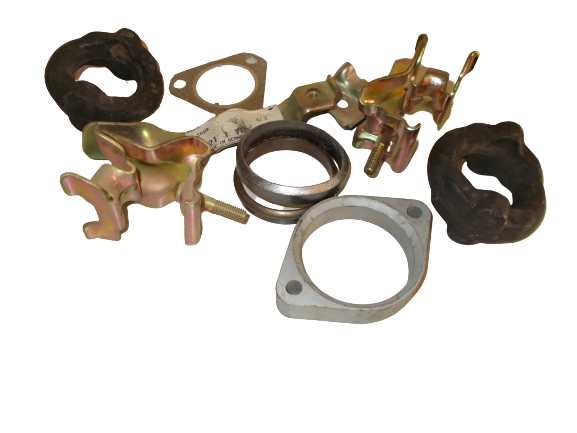 BMW Exhaust Muffler Mounting Parts Set 18219061280