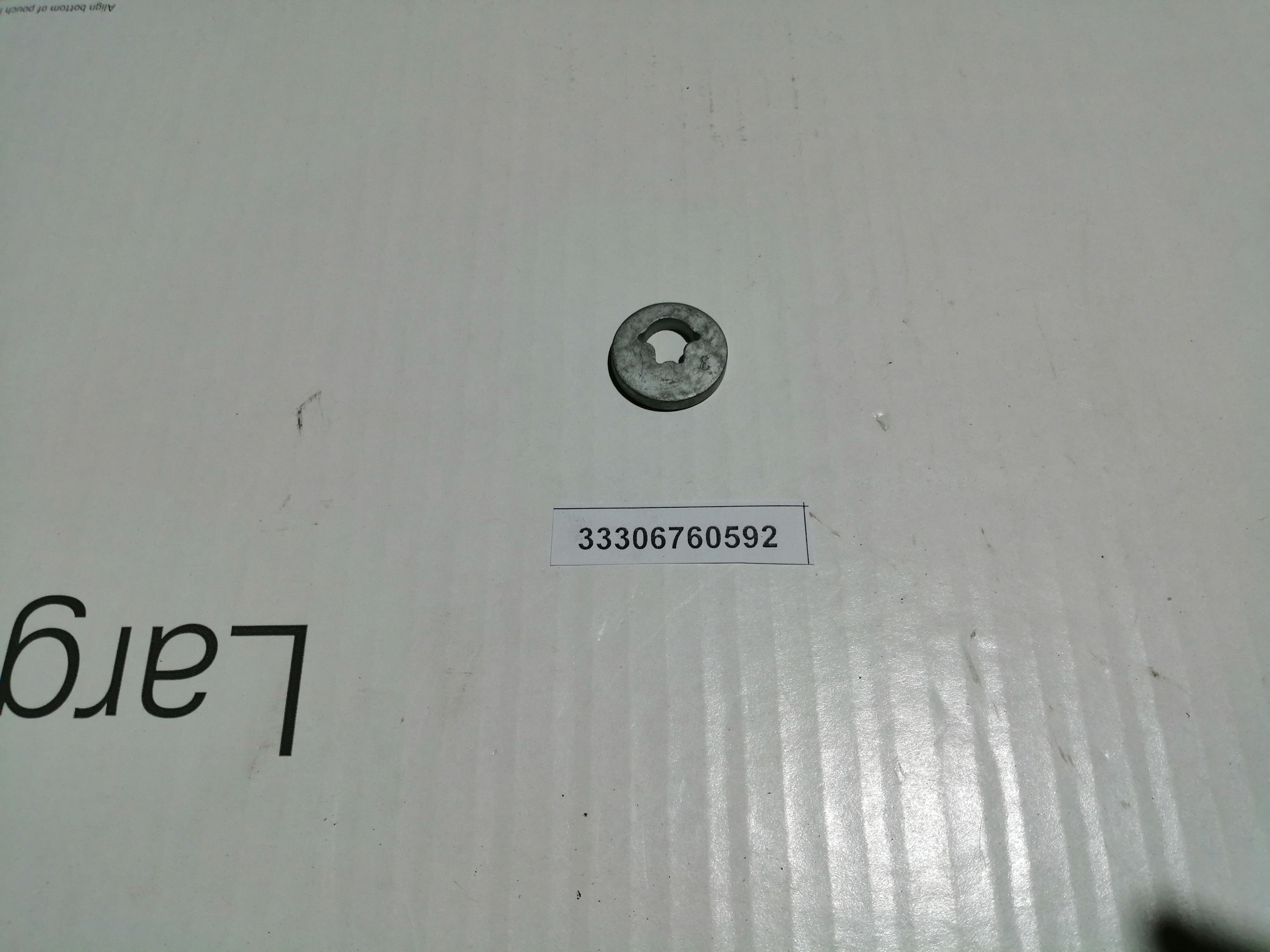 BMW Eccentric Flat Washer 33306760592 GENUINE
