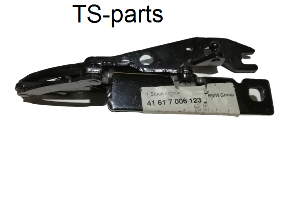 BMW E53 X5 Left Engine Hood Hinge 41617006123 Genuine OEM