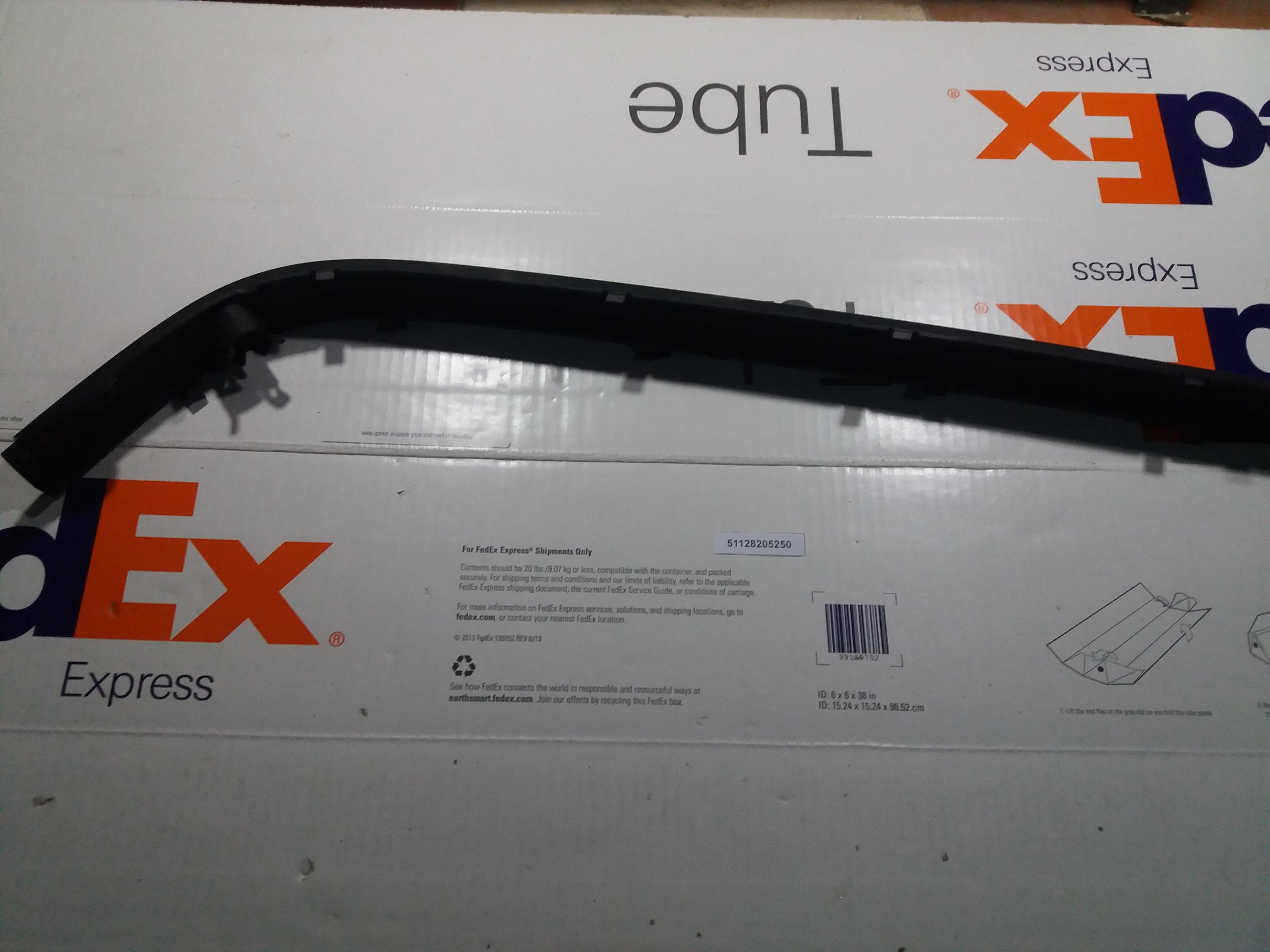 BMW E39 Rear Right Rocker Panel Moulding 51128205250 GENUINE