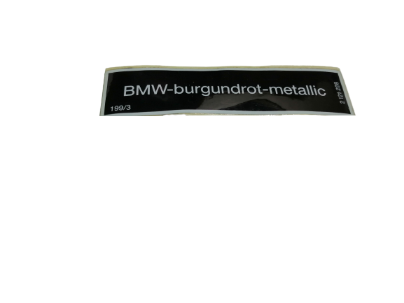 BMW Label 51142121228 GENUINE