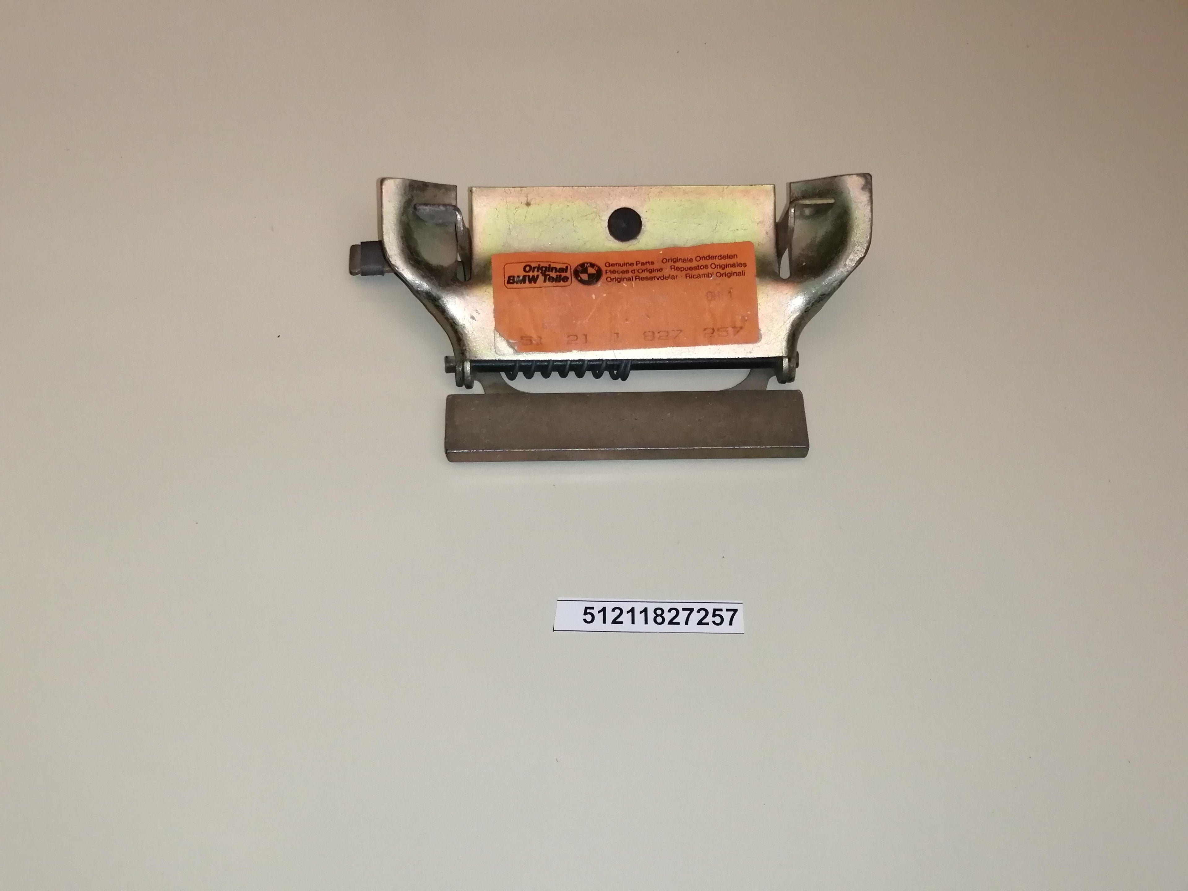 BMW E21, E26 Left Base Plate 51211827257 GENUINE