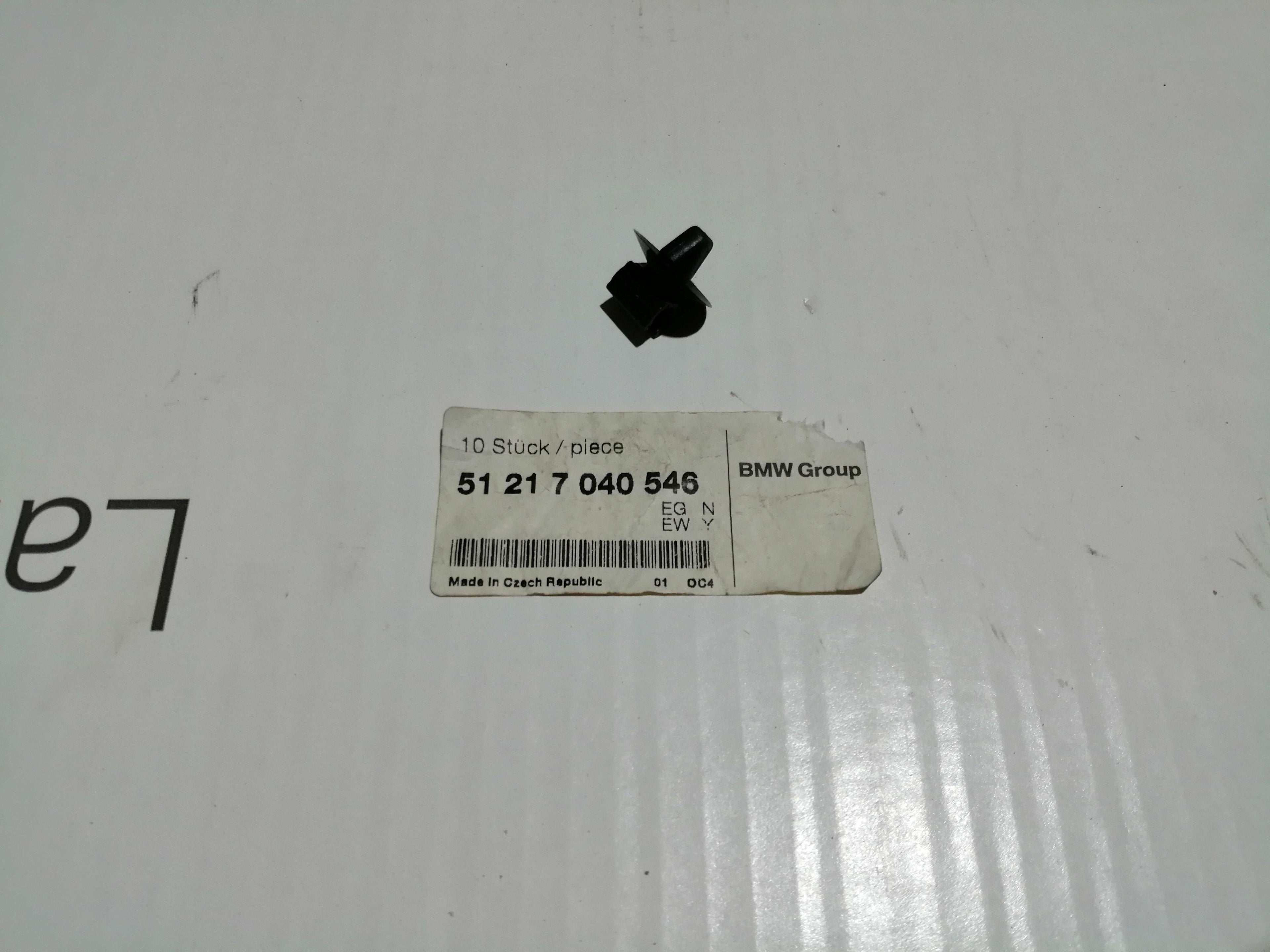 NEW GENUINE MINI 51217040546 Clip, bowden cable B&V