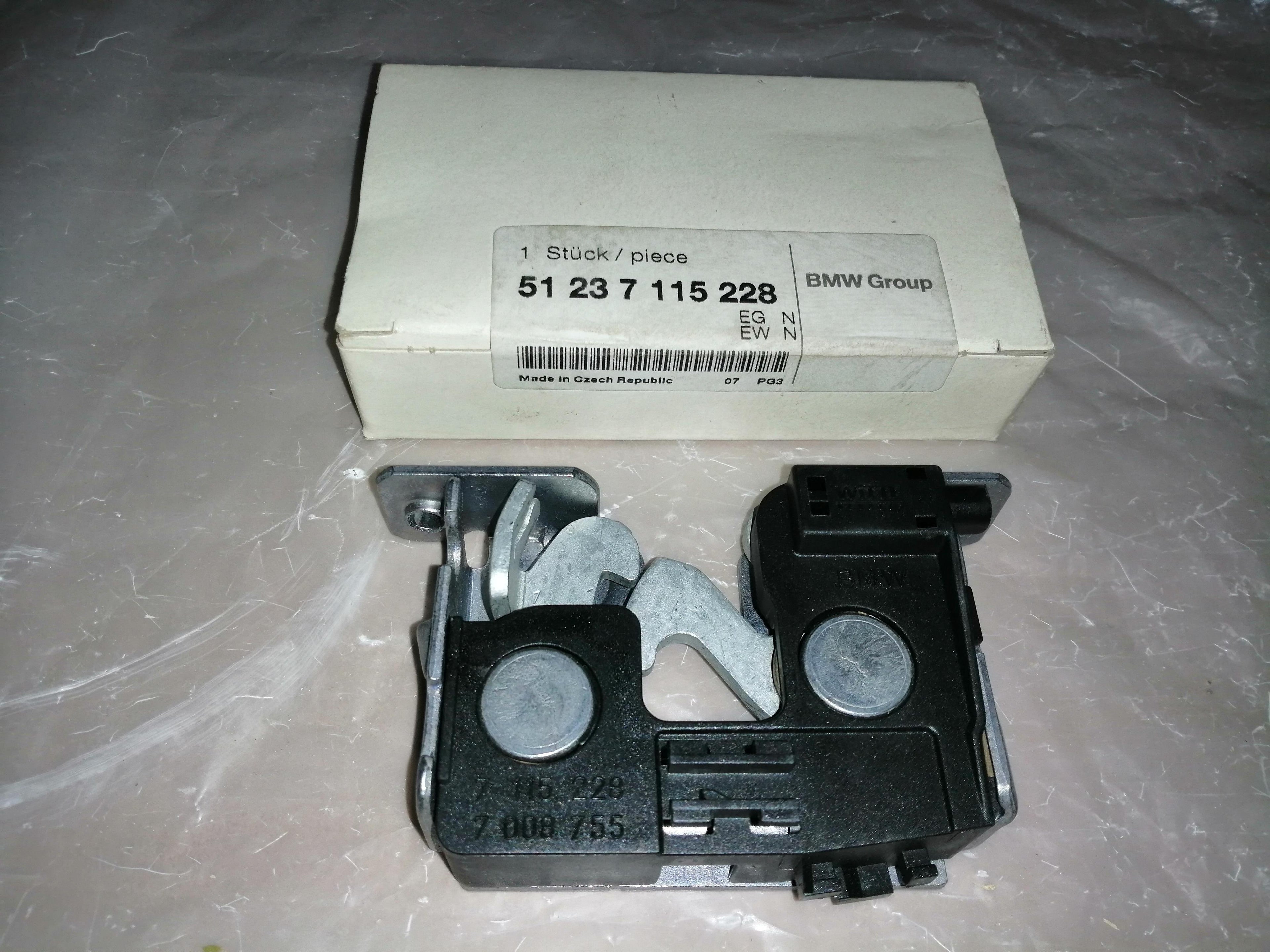 BMW Hood Lock 51237115228 GENUINE