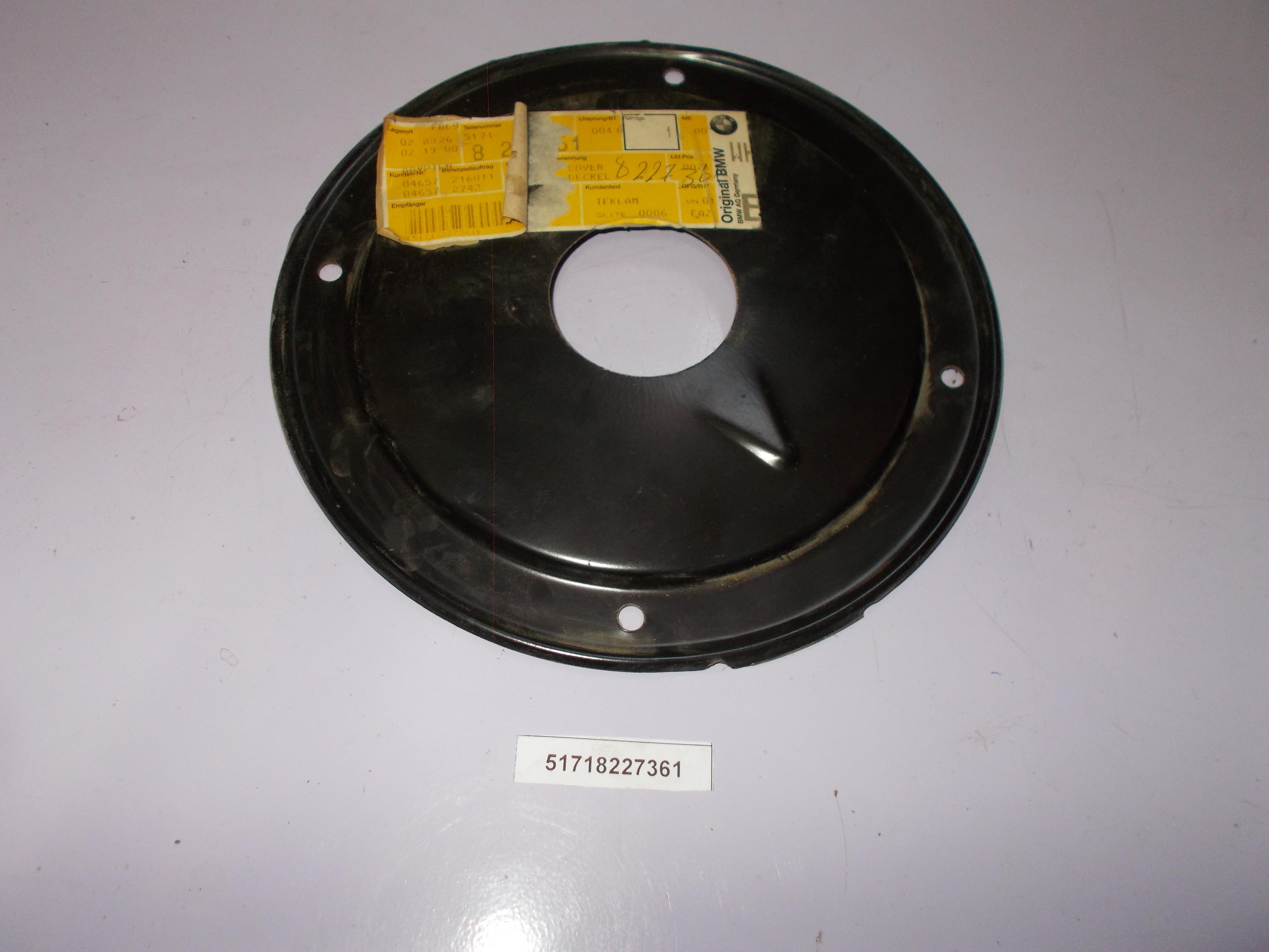 BMW E53, E83 Rear Floor Panel Cover 51718227361 GENUINE