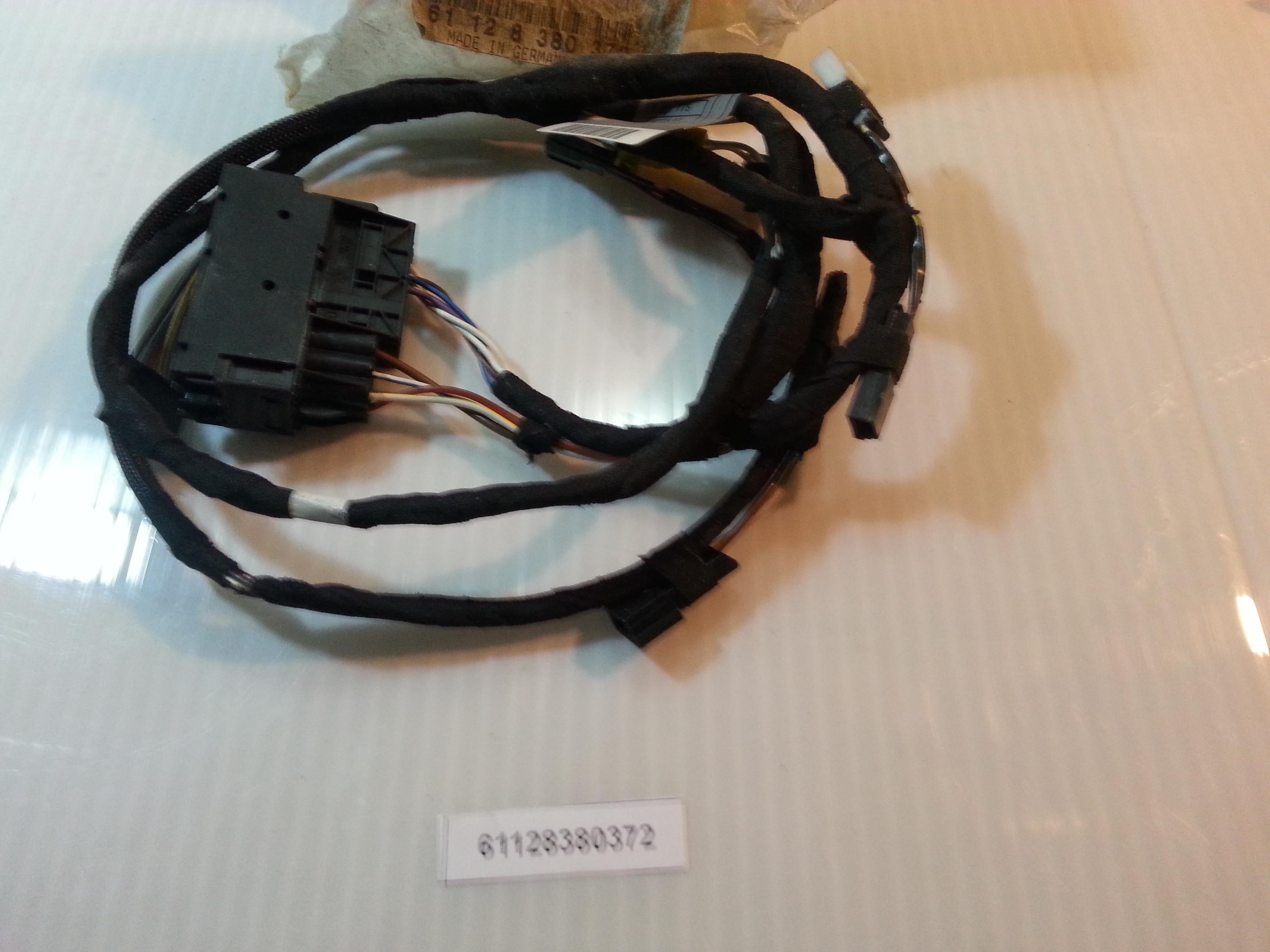 BMW 61128380372 5 7 Series E38 E39 Front Interior Door Wiring Harness Drivers