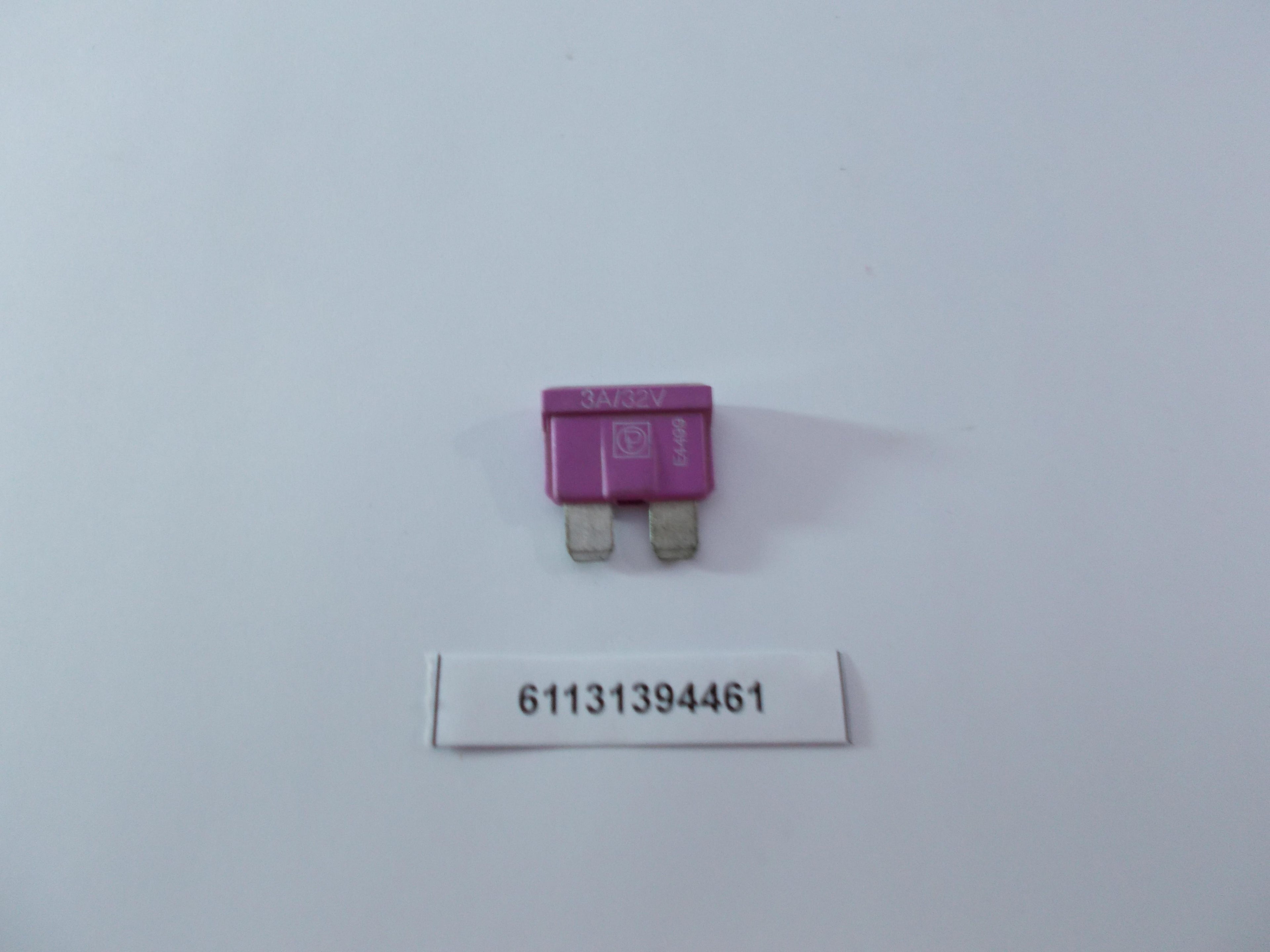 NEW OEM BMW 61131394461 Fuse 3A
