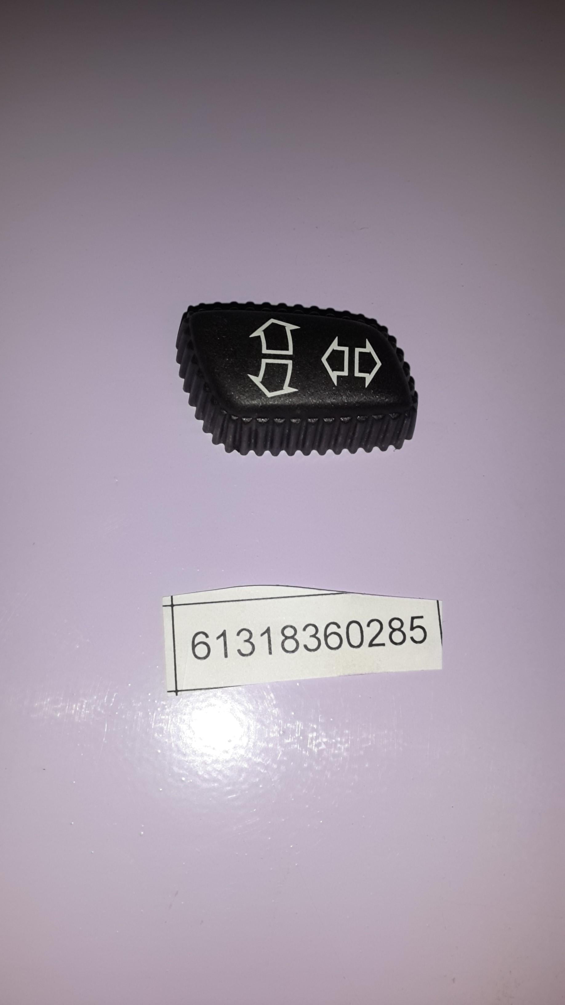 BMW Left Front A. Rear Seat Adjustment Button 61318360285 GENUINE