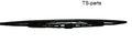 Genuine BMW WIPER BLADE E21 E24 E23 E12 E28 E3 B&V