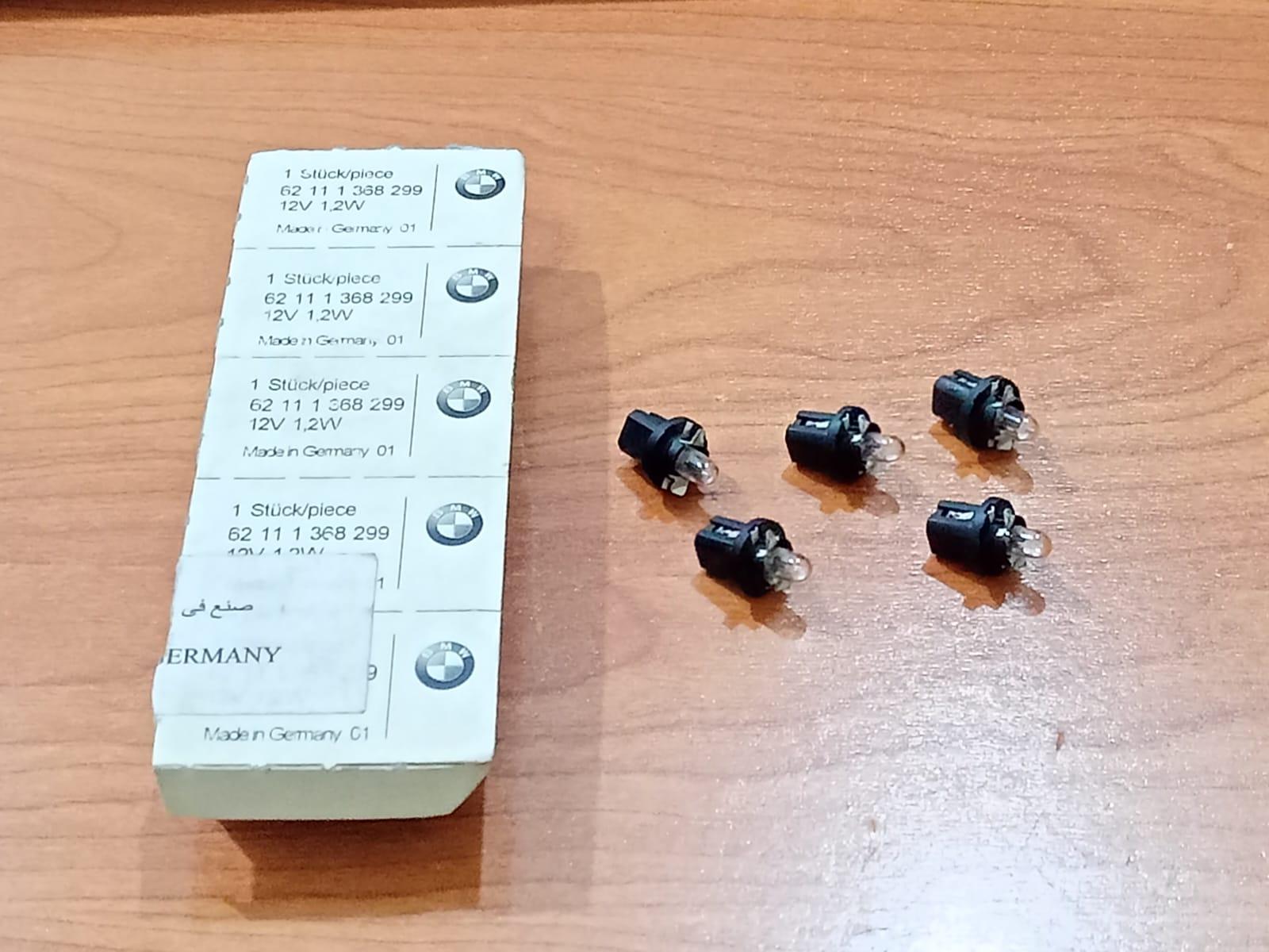 BMW E23, E24, E28, E30, E32, E34 Bulb Set 62111368299 GENUINE