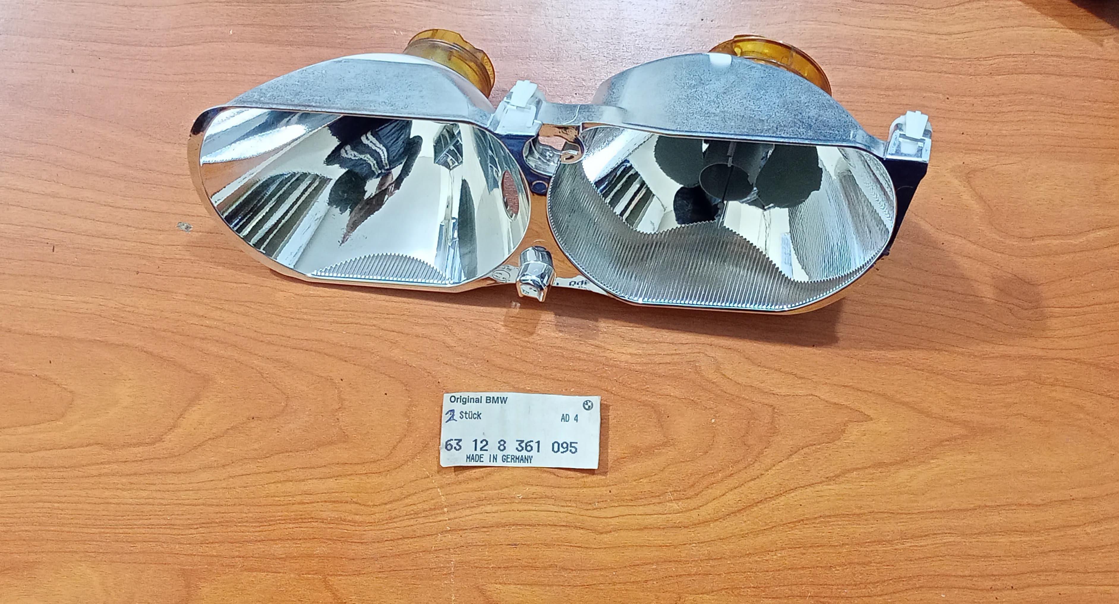 BMW 63128361095 3 Series E36 Headlight Replacement Housing Reflector Left OEM
