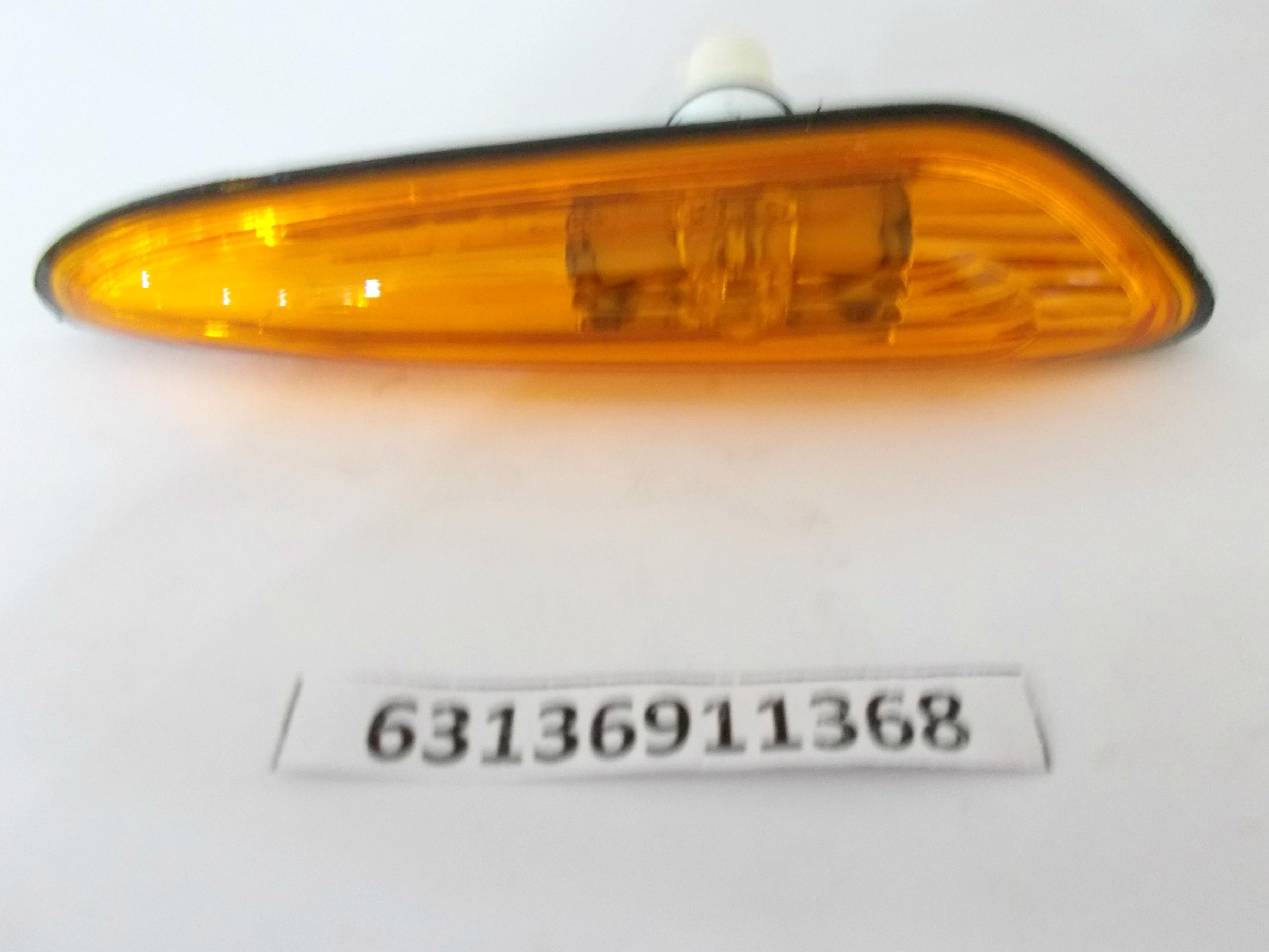 BMW Yellow Left Auxiliary Flasher 63136911367 GENUINE