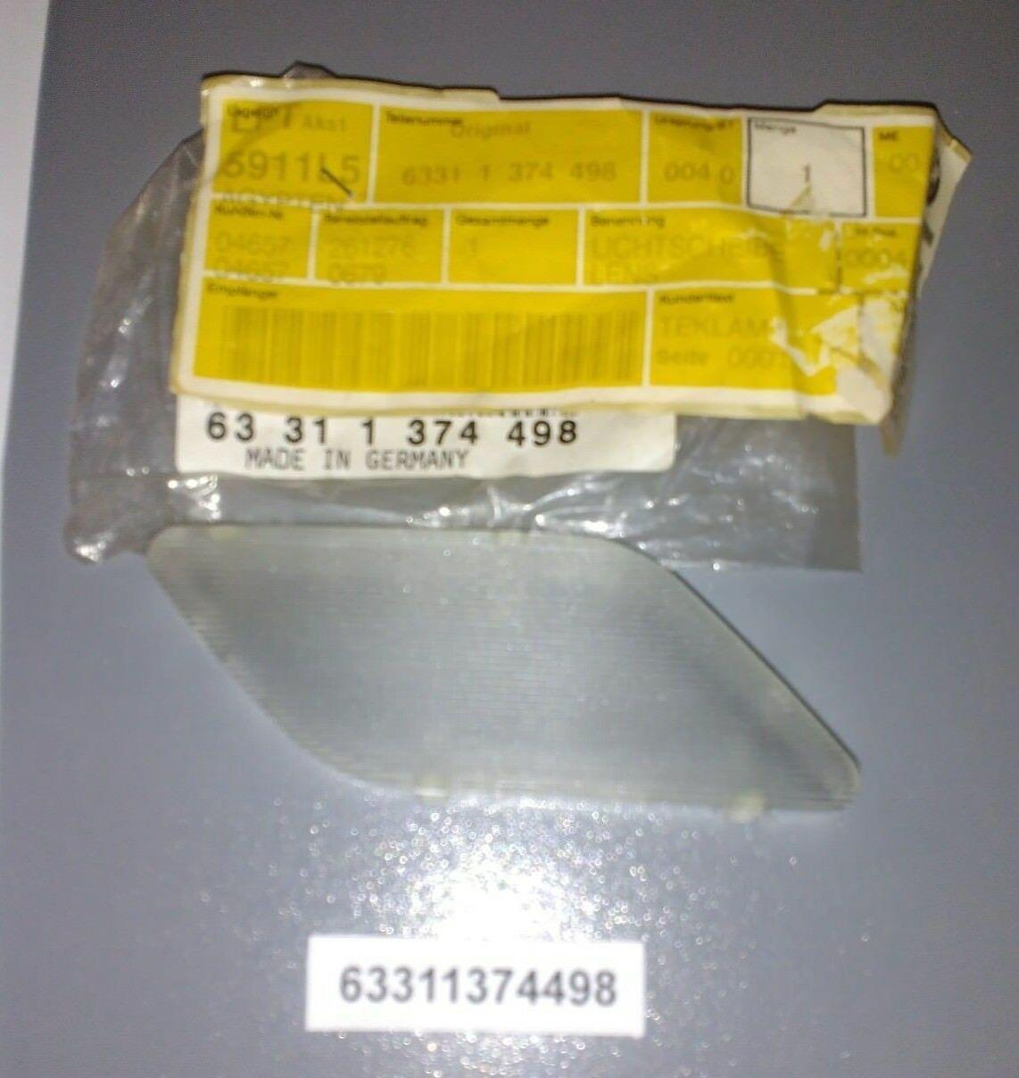 BMW E32, E34 Right Lens 63311374498 GENUINE