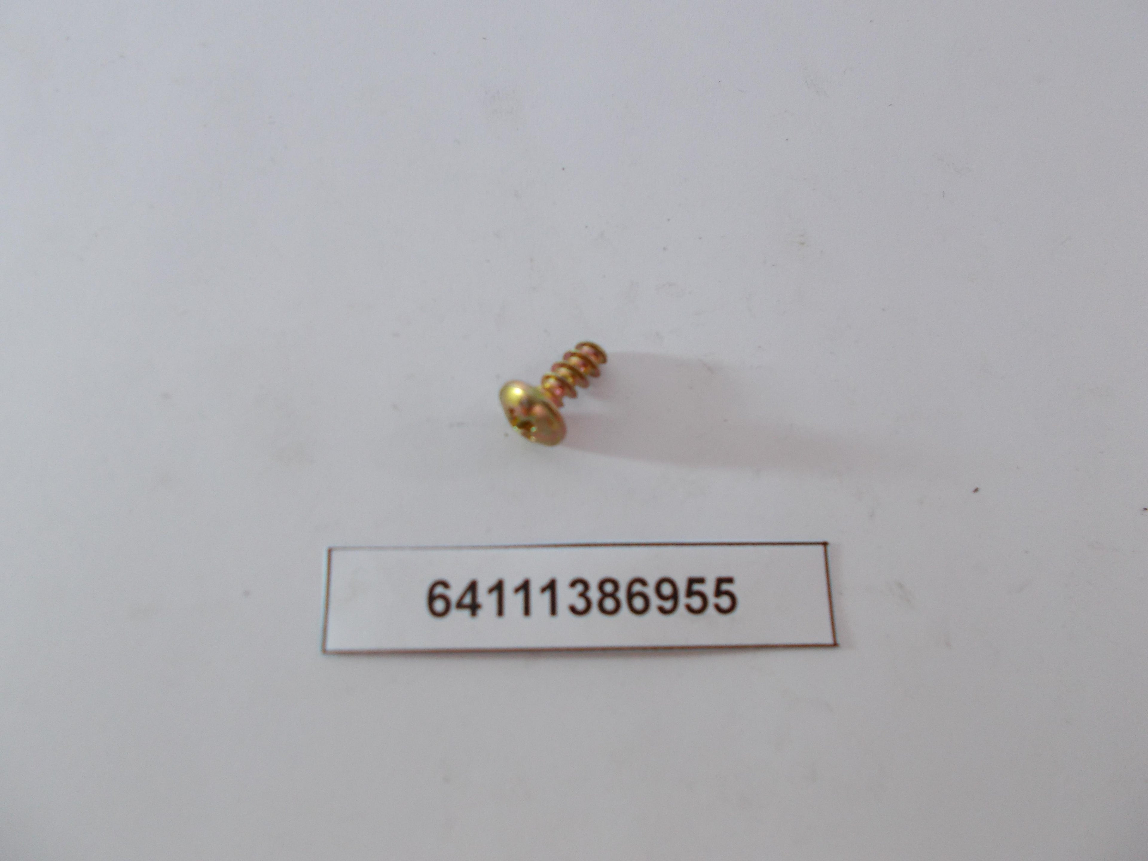 NEW OEM BMW 64111386955 Fillister head screw