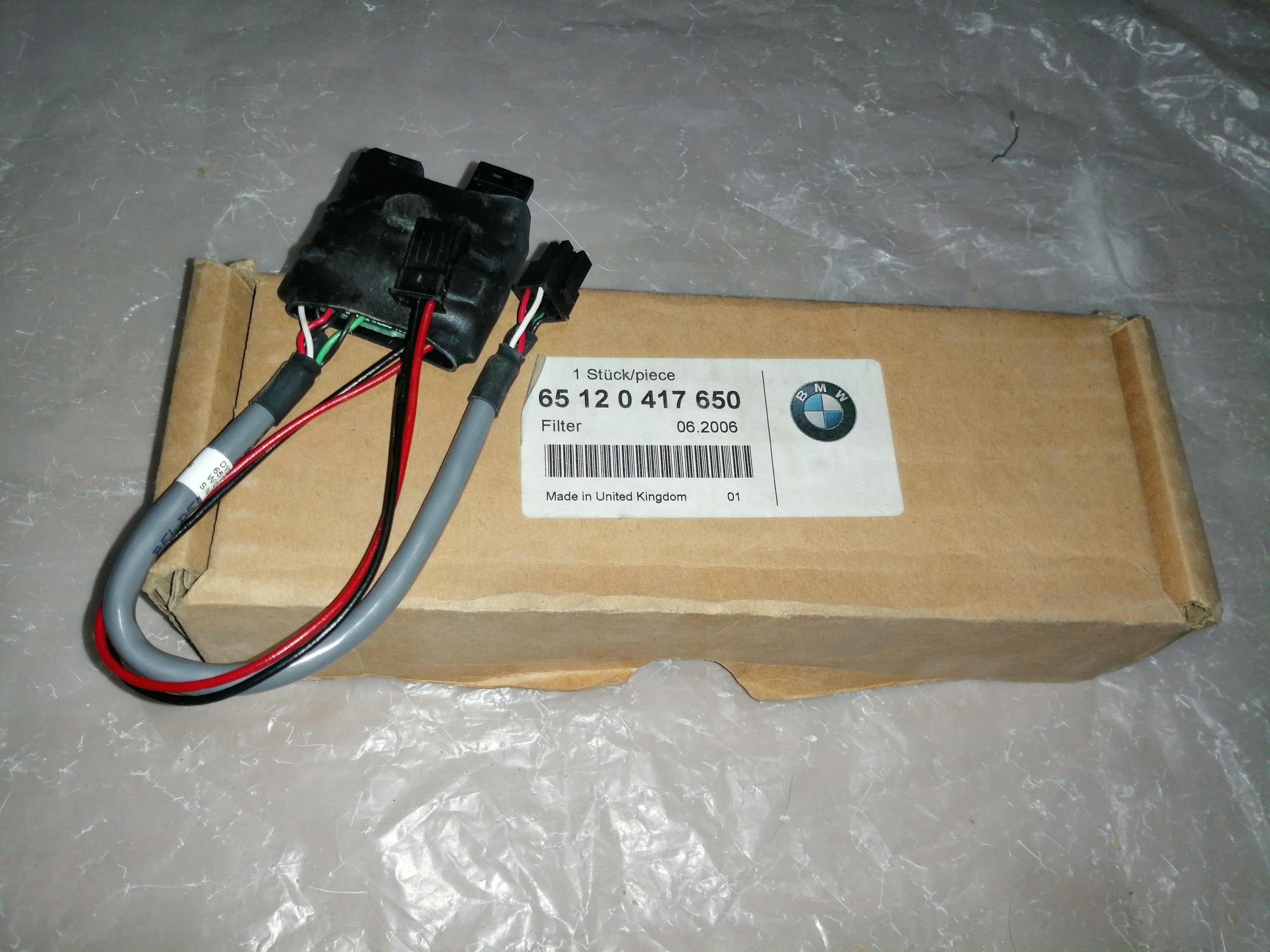 BMW Filter 65120417650 GENUINE
