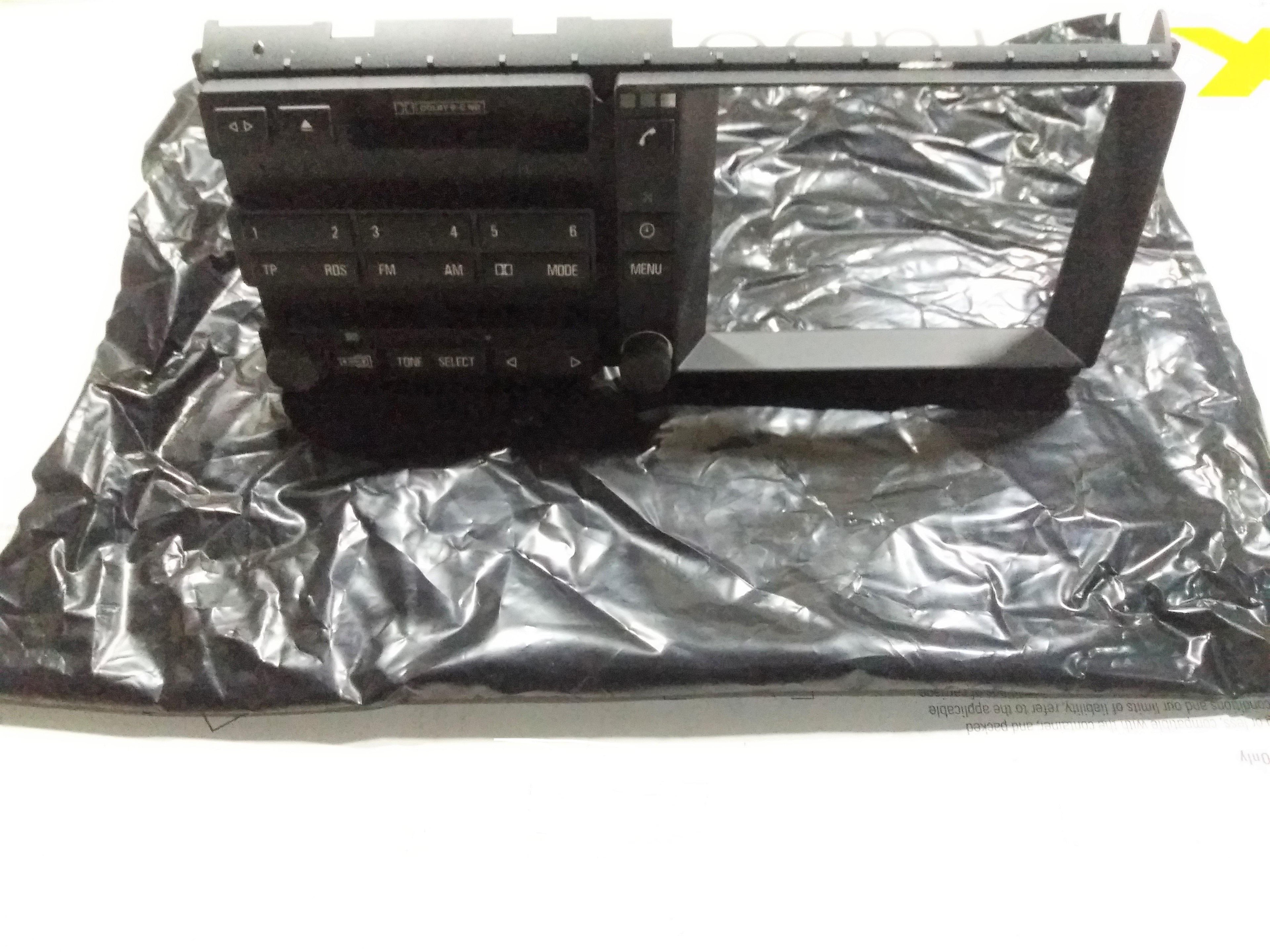 BMW E38 E39 Dashboard On Board Monitor Navigation Screen Cover 65528372591 New
