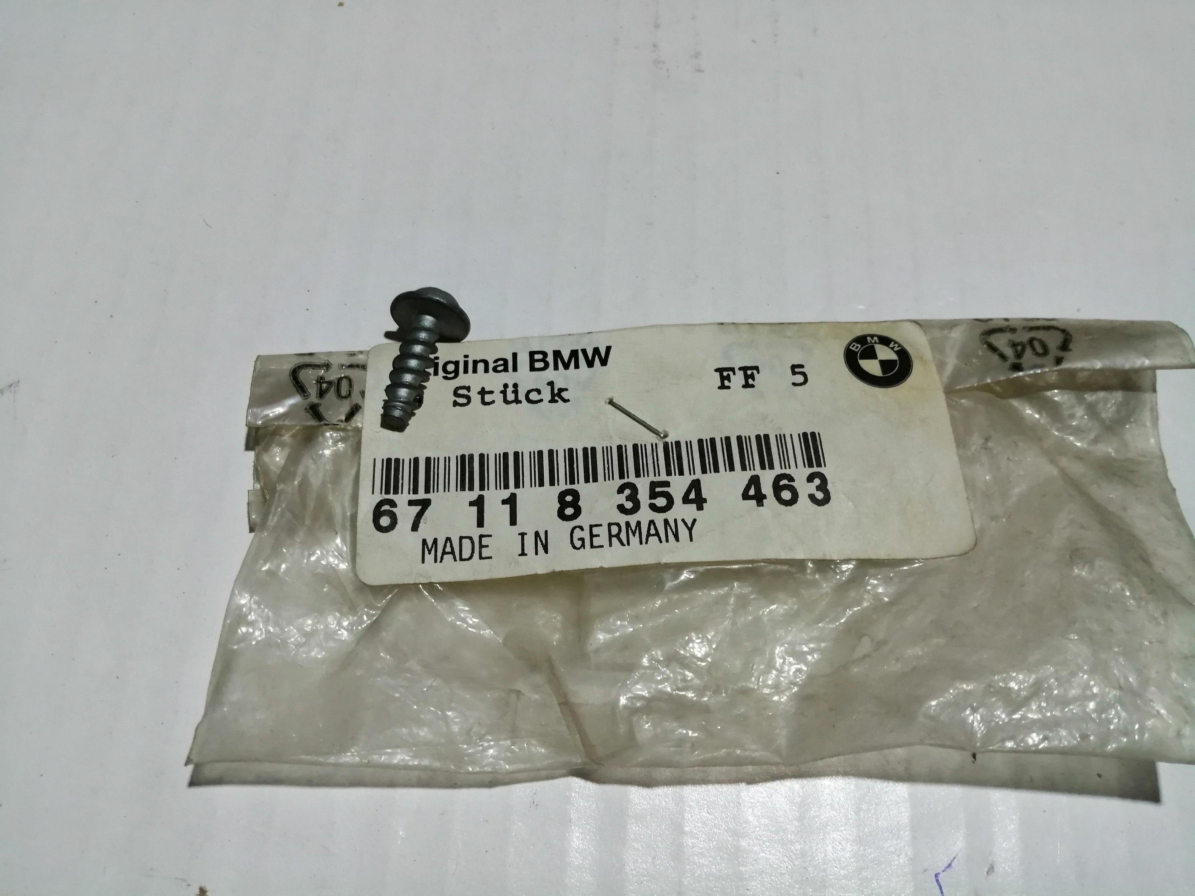 BMW Torx-Bolt For Plastic Material 67118354463 GENUINE