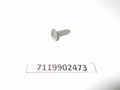 NEW GENUINE BMW 07119902473 Recessed oval head sheet-metal screw ( set of 2 )