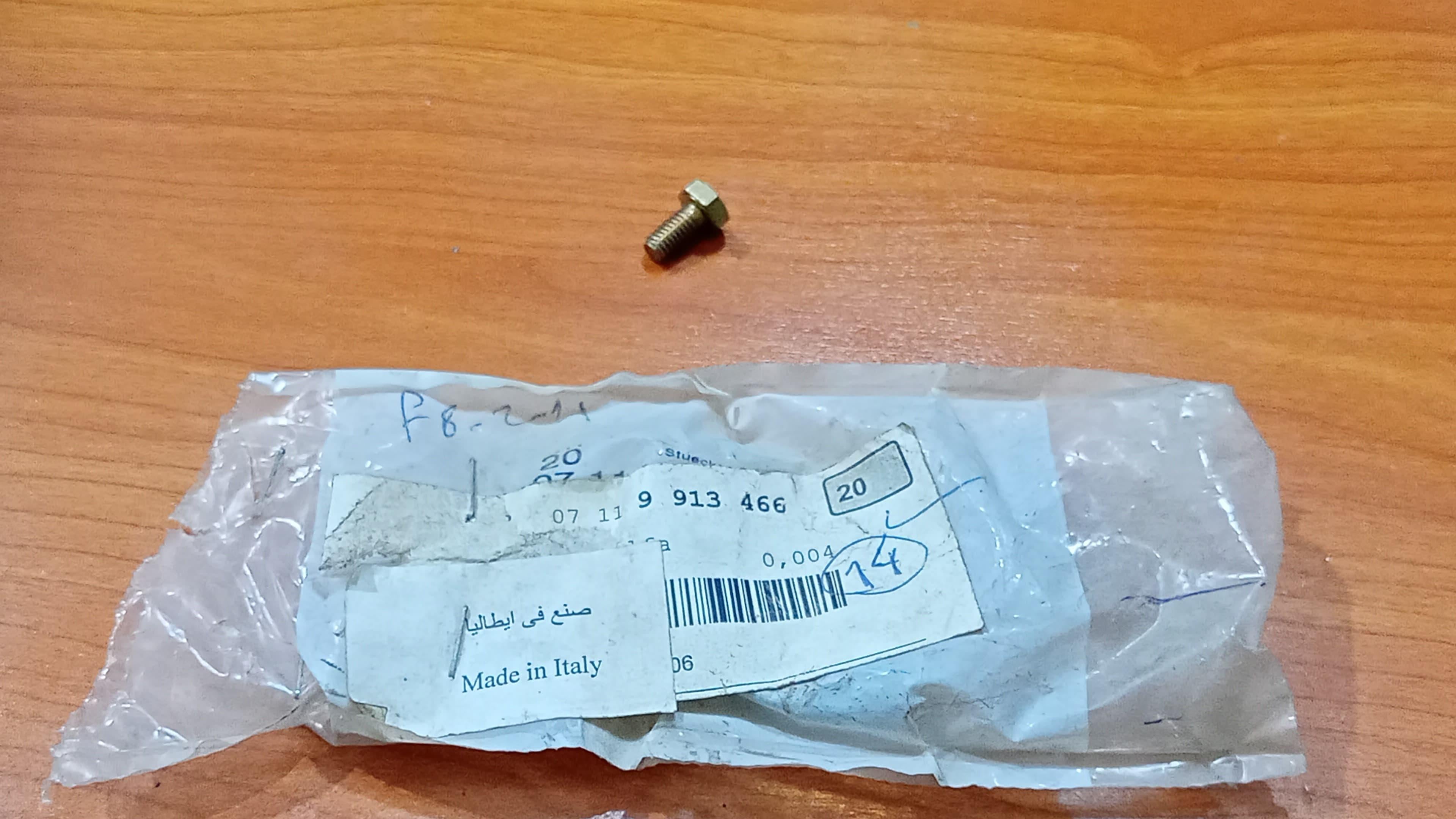 BMW 1502-2002tii Hex Bolt Set 07119913466 GENUINE