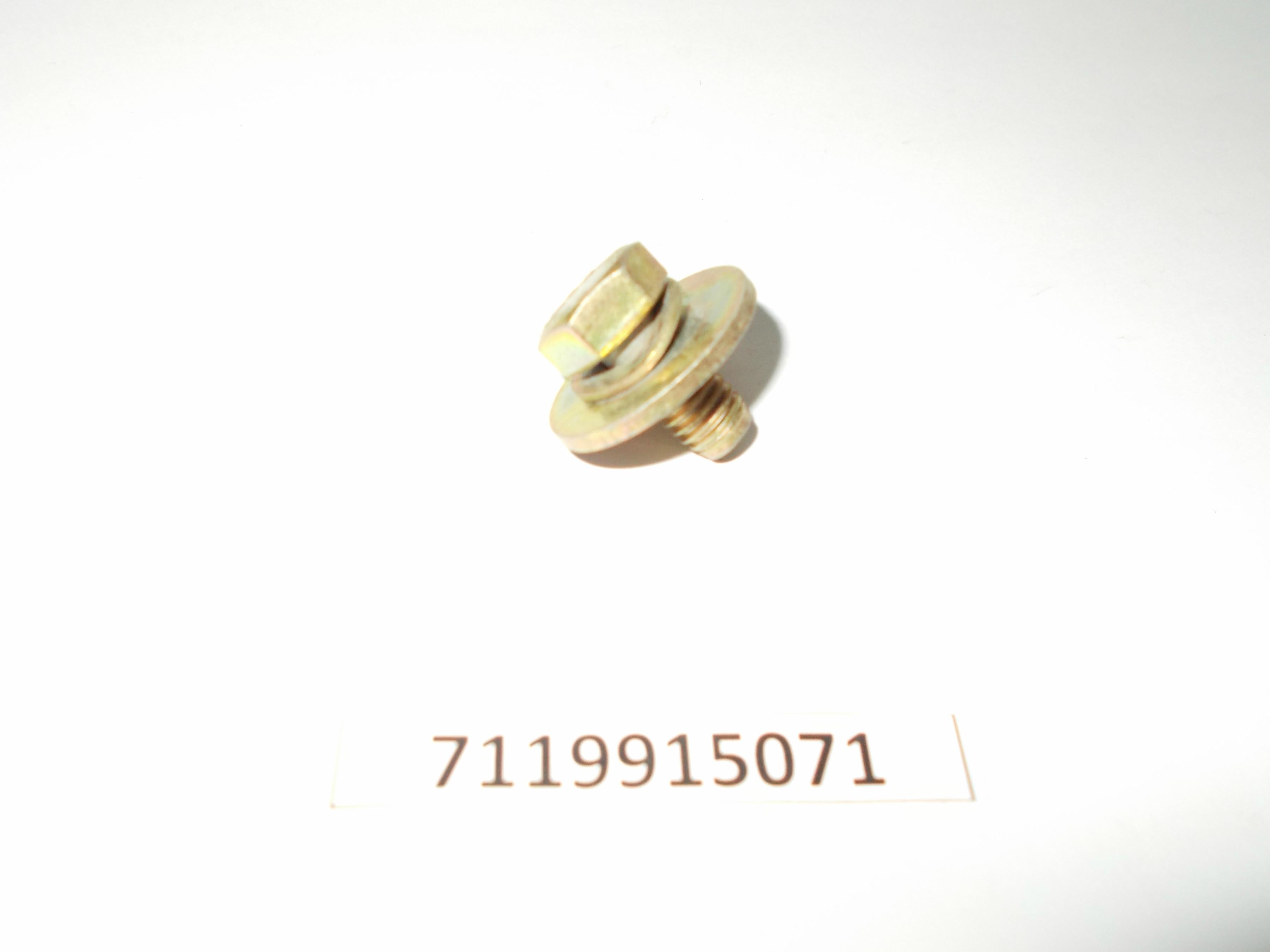 BMW Hex Bolt With Washer Set 07119915071 GENUINE
