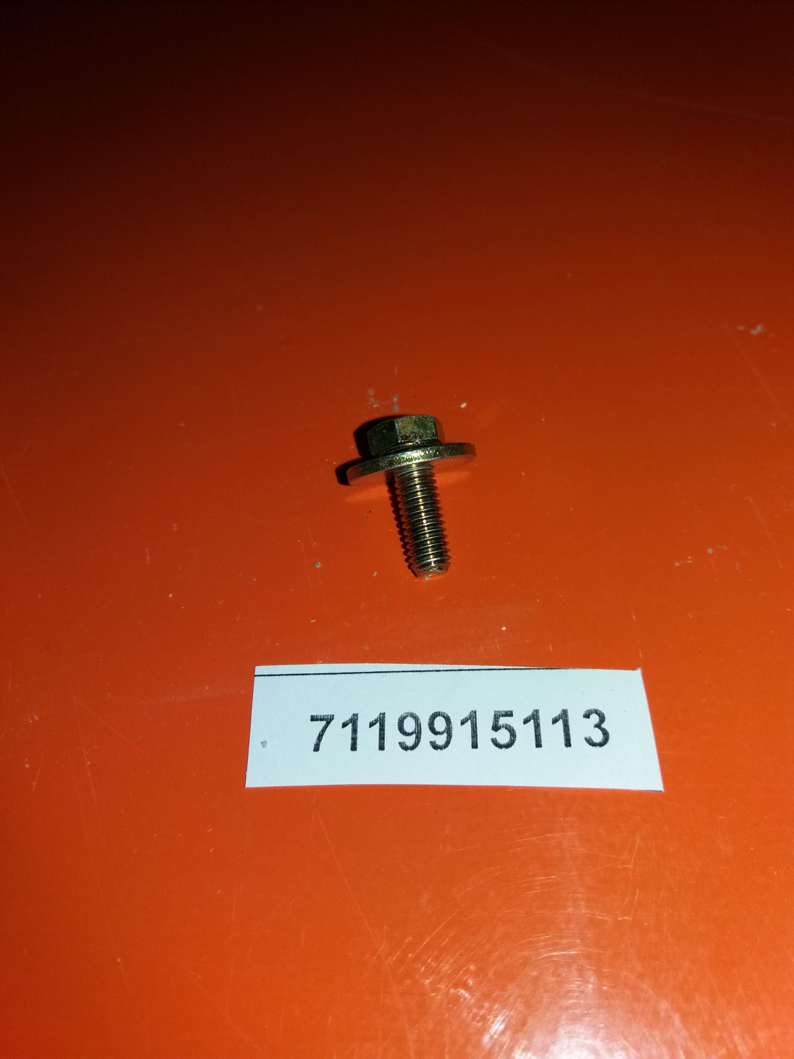 BMW Hex Bolt With Washer Set 07119915113 GENUINE