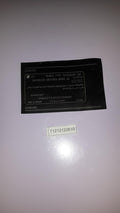 BMW Manufacture Identification Label 71212122610 GENUINE