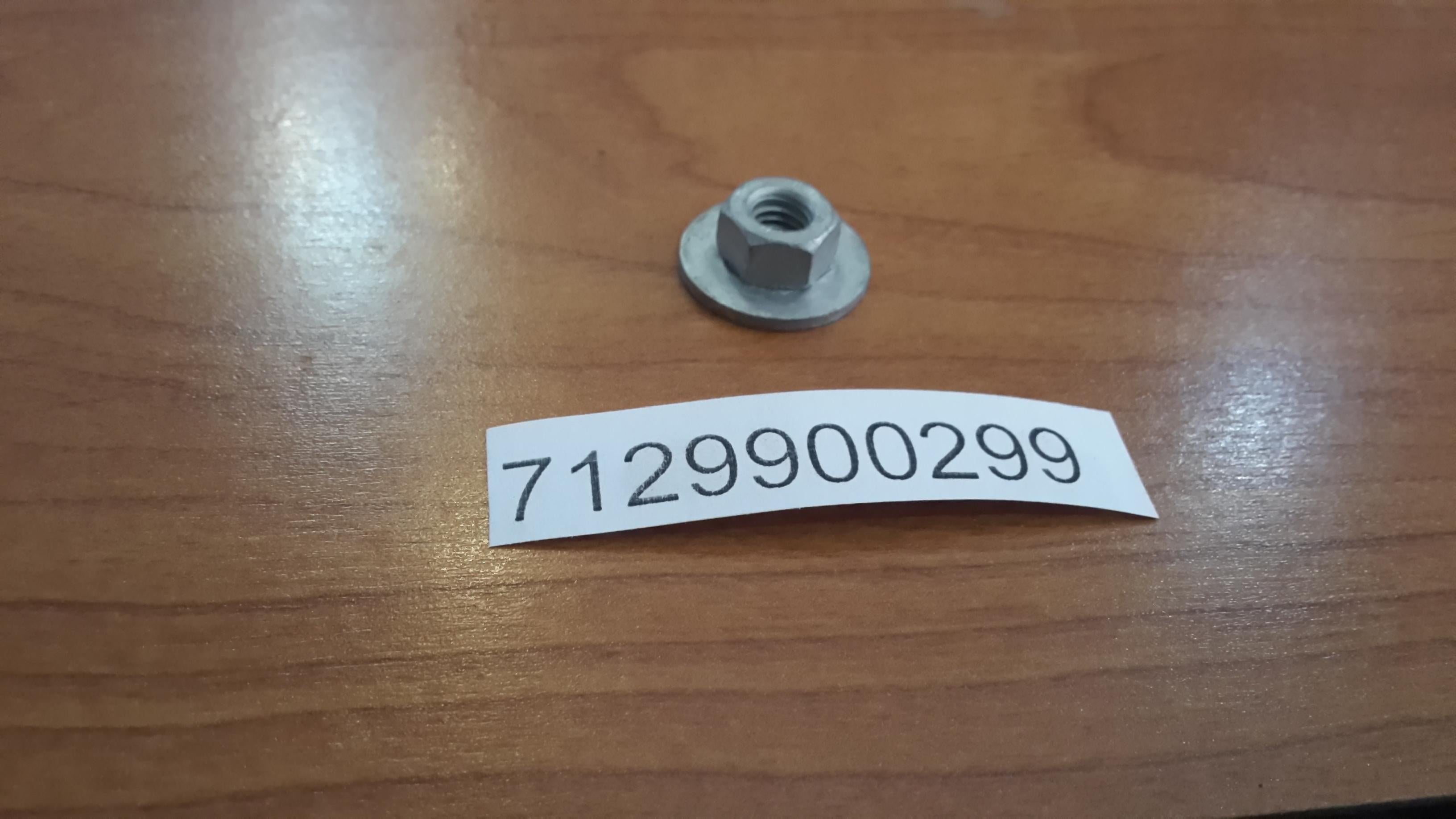 BMW Hex Nut With Plate 07129900299 GENUINE Set Of 4