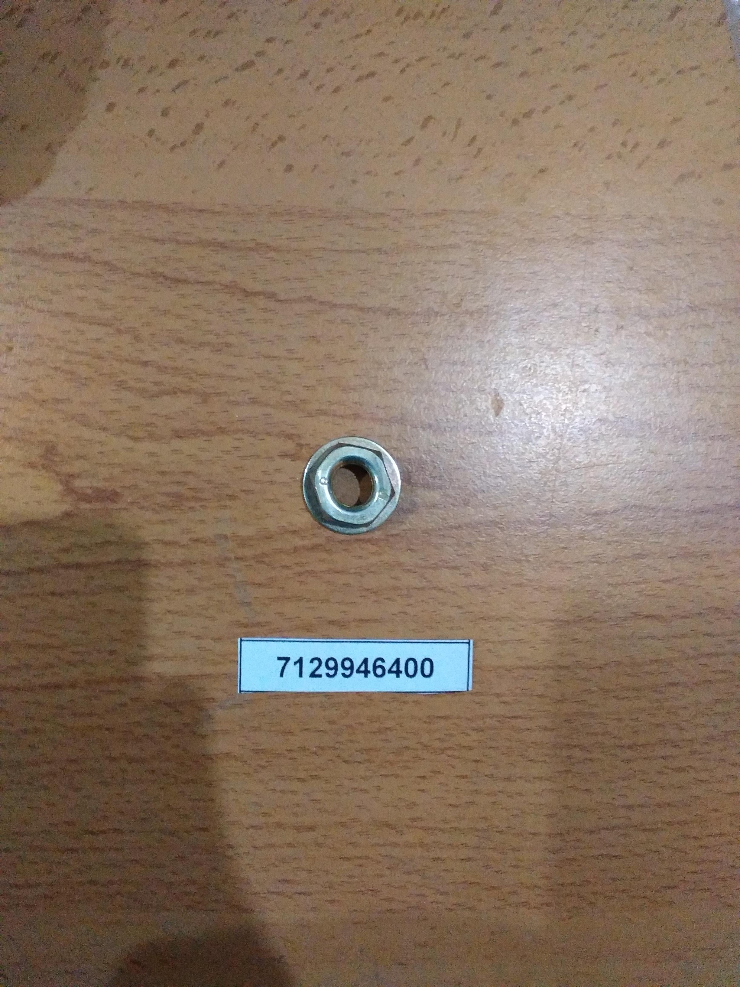 NEW GENUINE BMW 07129946400 Self-locking hex nut ( set of 3  )
