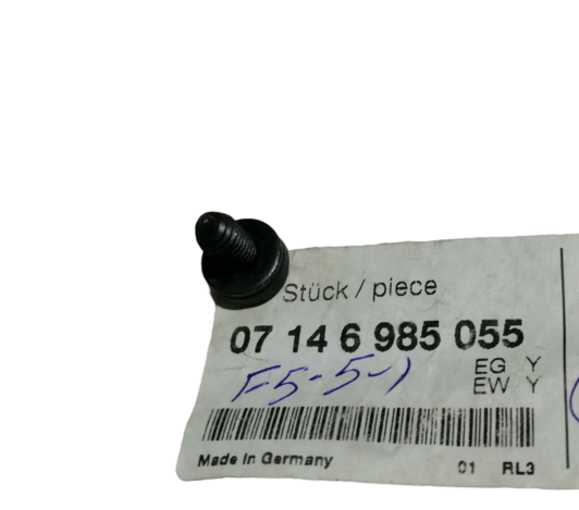 NEW GENUINE BMW 07146985055 Torx-bolt with washer (set of 5) B&V