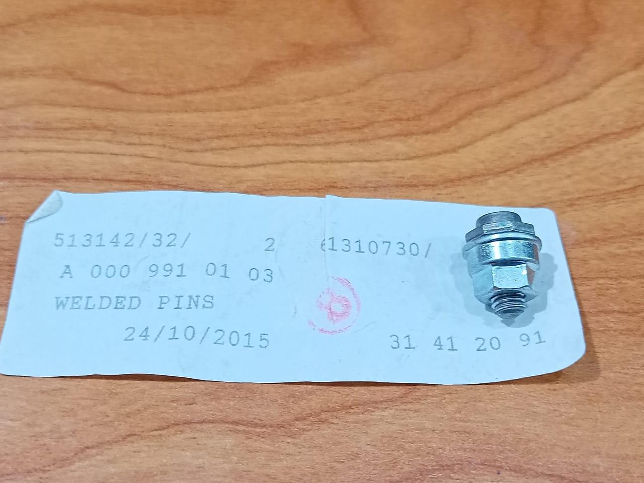 Genuine Mercedes-Benz Welded Pins 0009910103