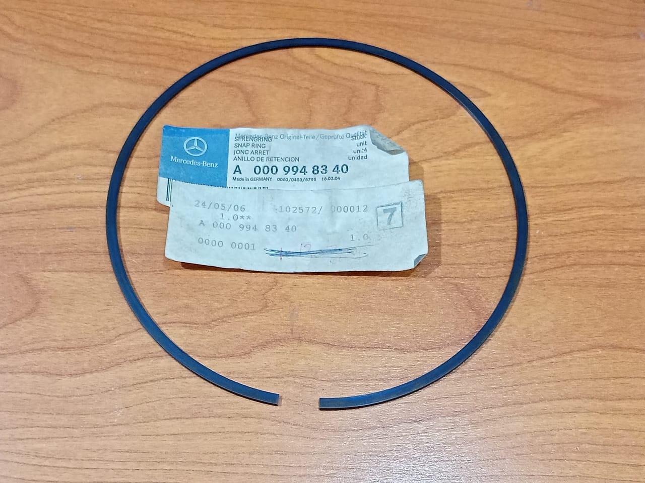 MERCEDES BENZ W164 Cylinder Flange Snap Ring A0009948340