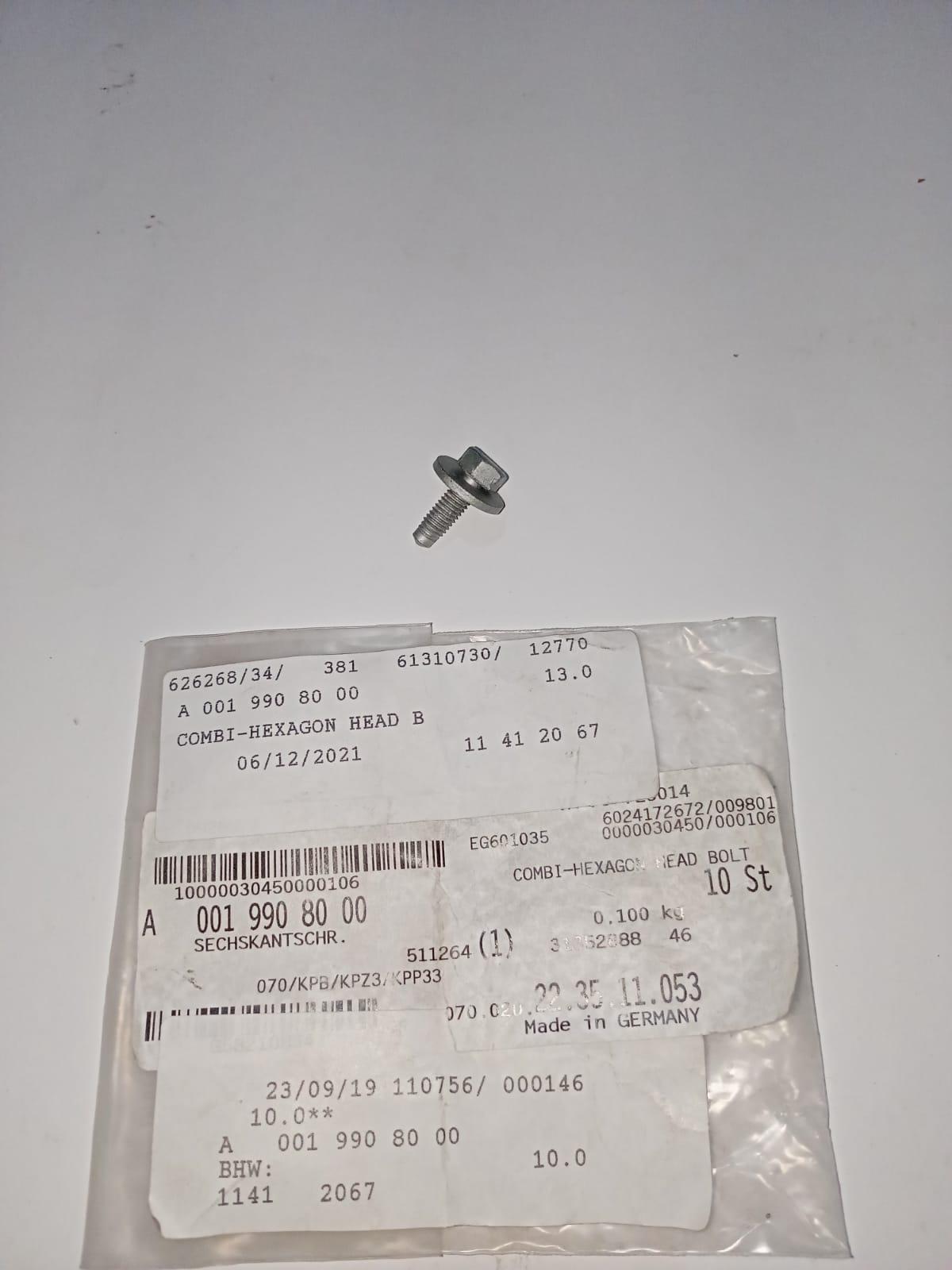 Mercedes-Benz Combi Hexagon Head Bolt C300