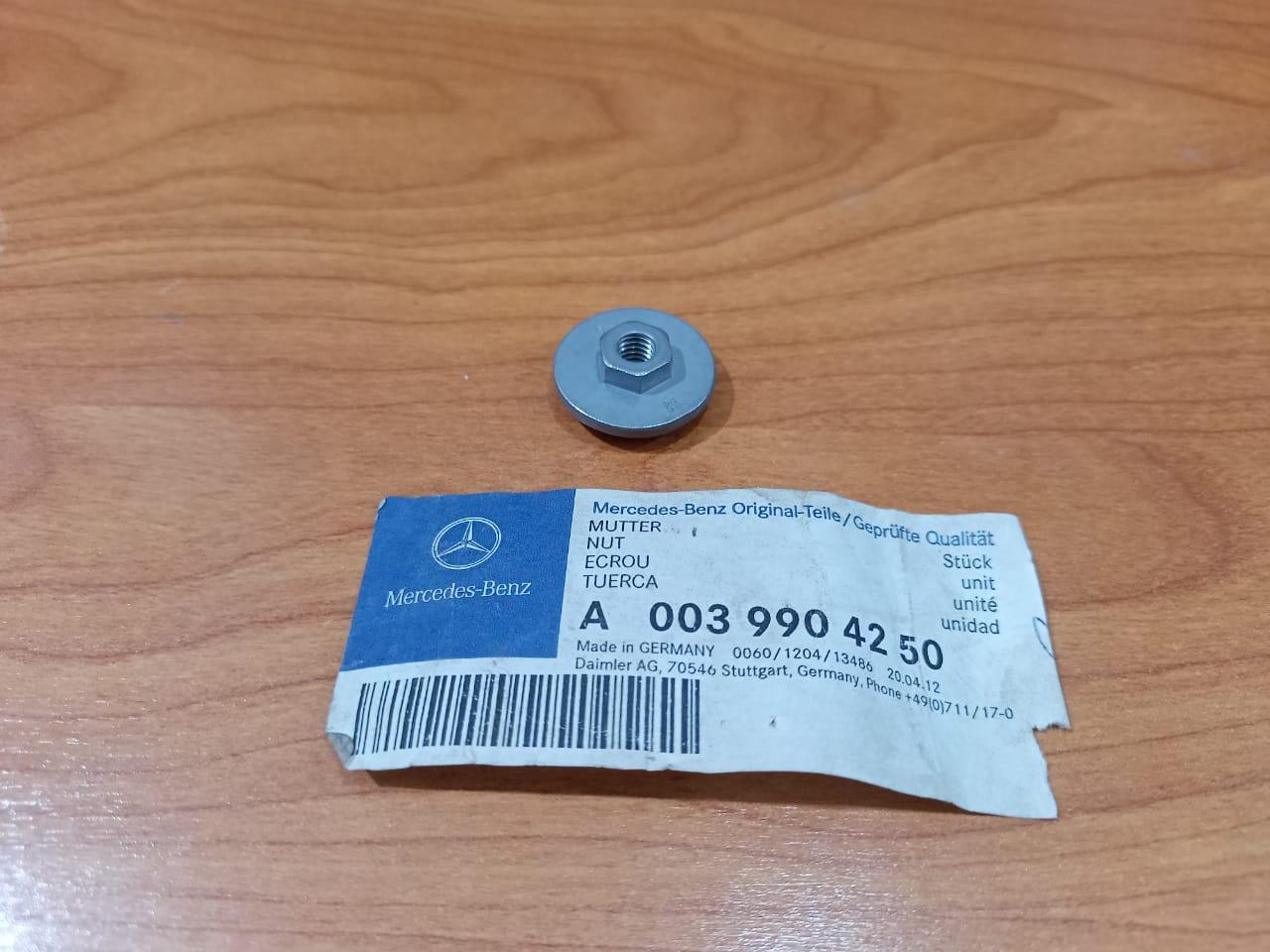 MERCEDES BENZ  A0039904250 HEXAGON NUT WITH FLANGE GLK Class X204 M6