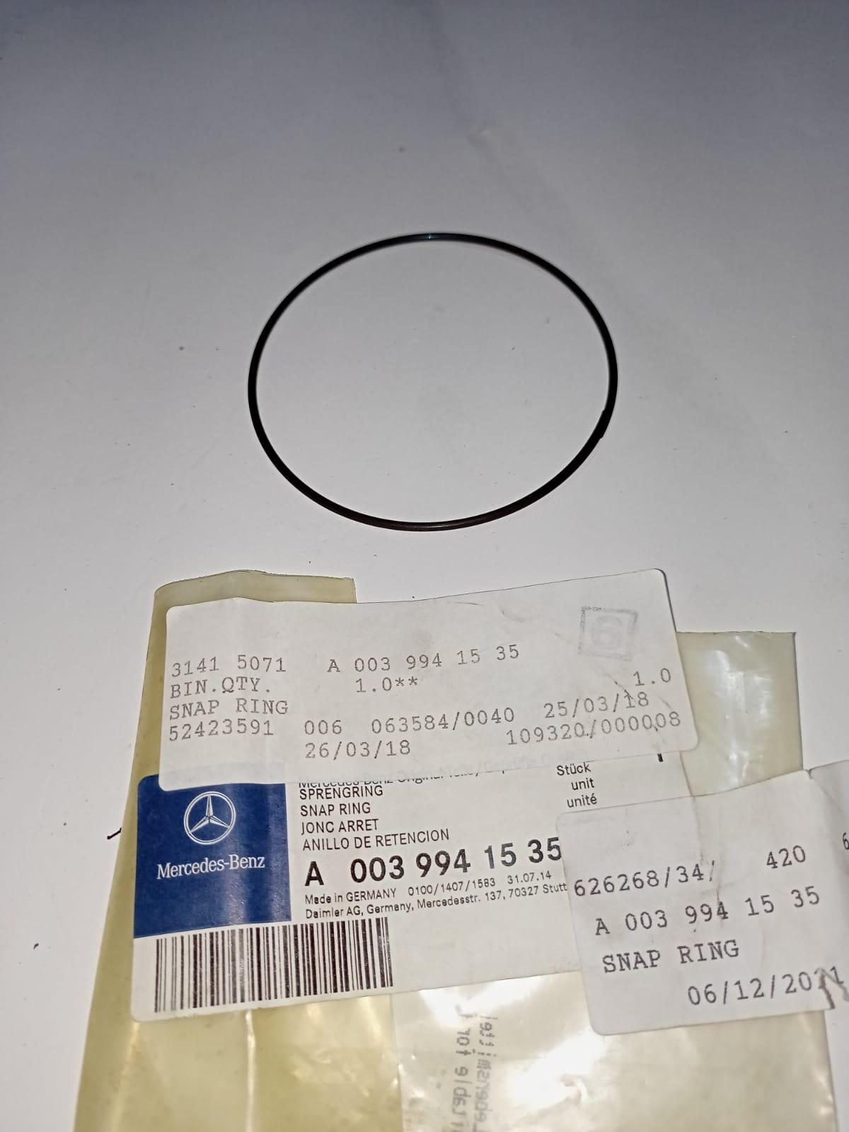 Mercedes-Benz W140 W202 Snap Ring 0039941535