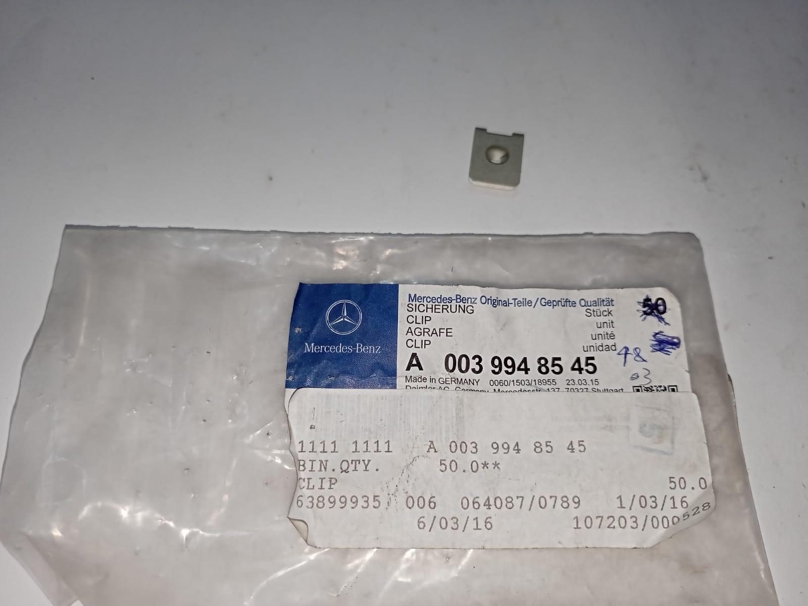 Mercedes-Benz W210 W211 W204 Fog Lamp Lock Nut 0039948545