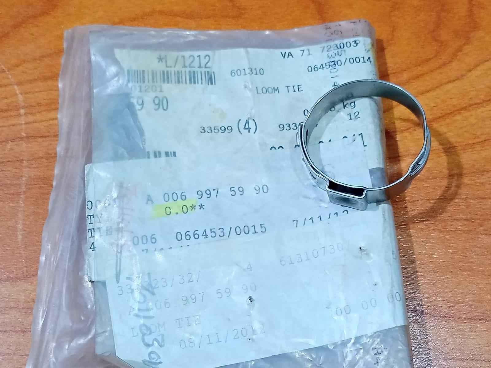 MERCEDES BENZ  A0069975990 HOSE CLAMP  W169 R230