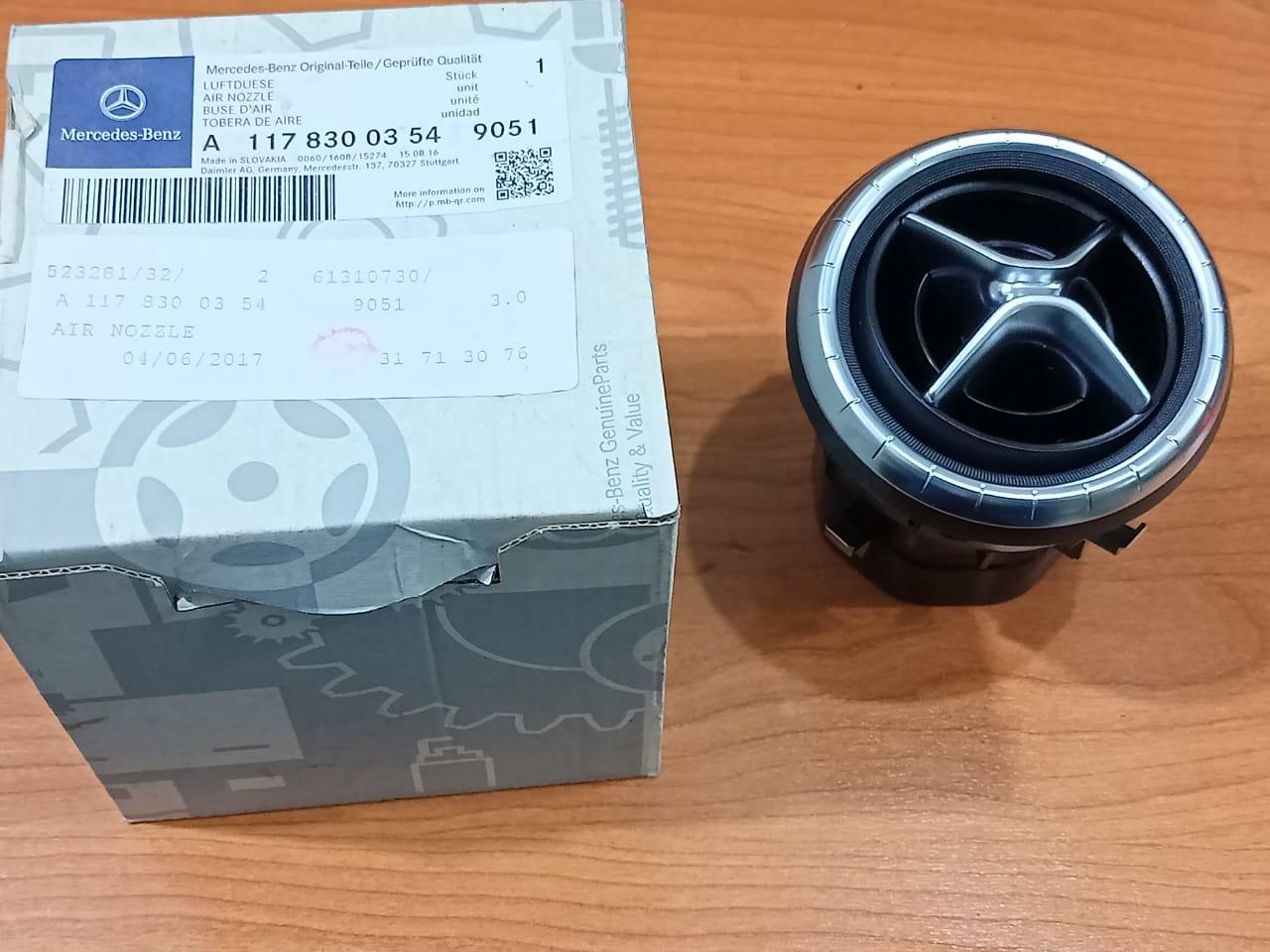 MERCEDES BENZ Dashboard Center Air Vent A1178300354 CLA C117