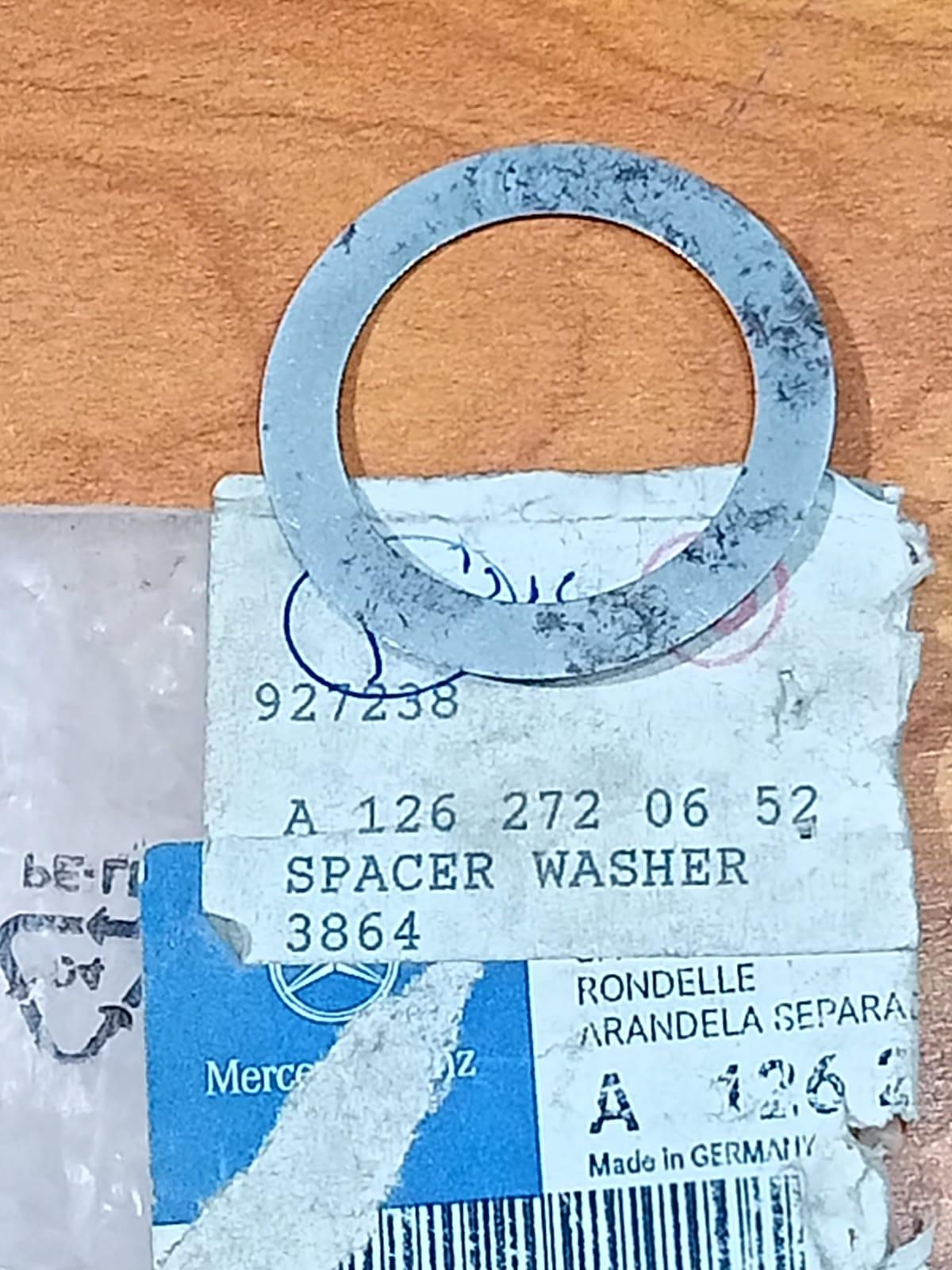 MERCEDES BENZ W126 Spacer Disk A1262720652