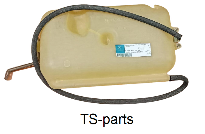 Mercedes W126 C126 Coolant Overflow Tank A1265000549 Genuine