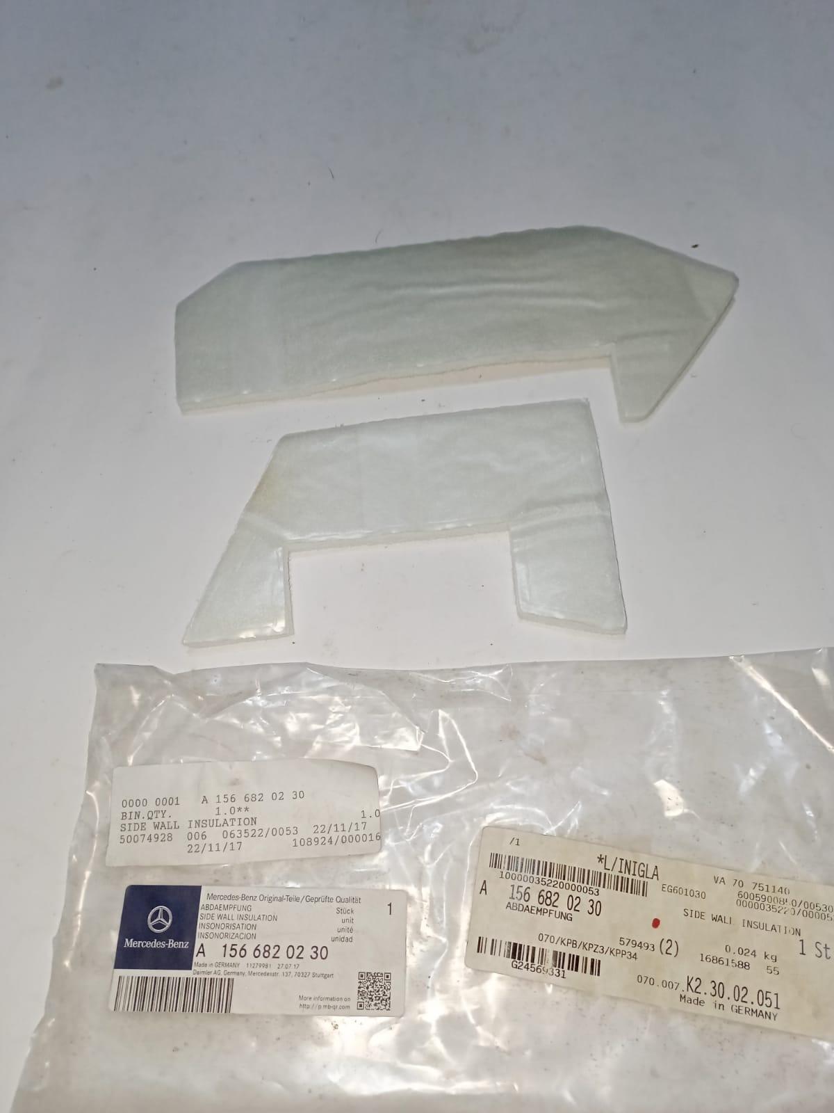 Mercedes-Benz W156 Bumper Cover Insulation 1566820230