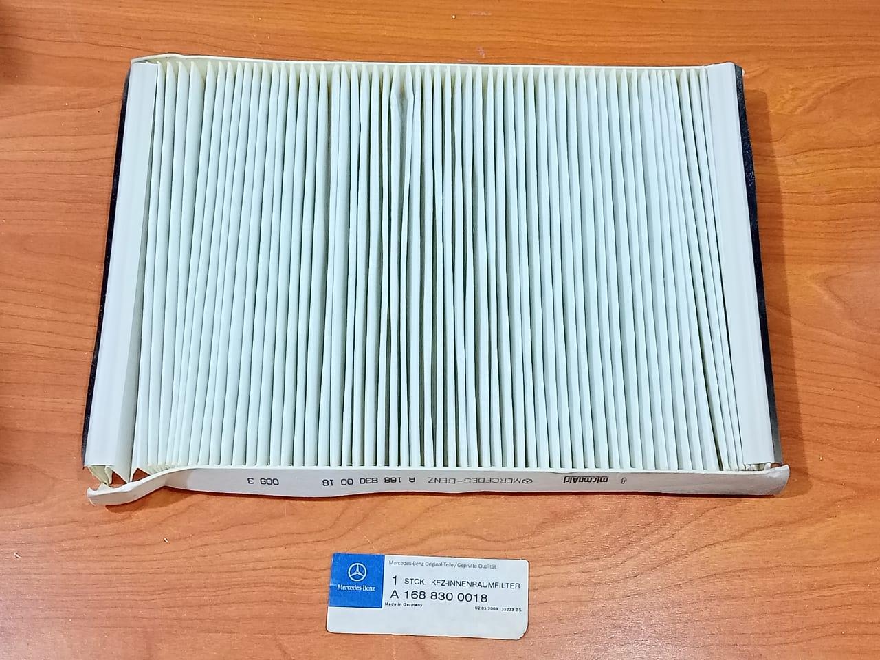 Mercedes-Benz W168 Vaneo 414 Dust Filter A1688300018