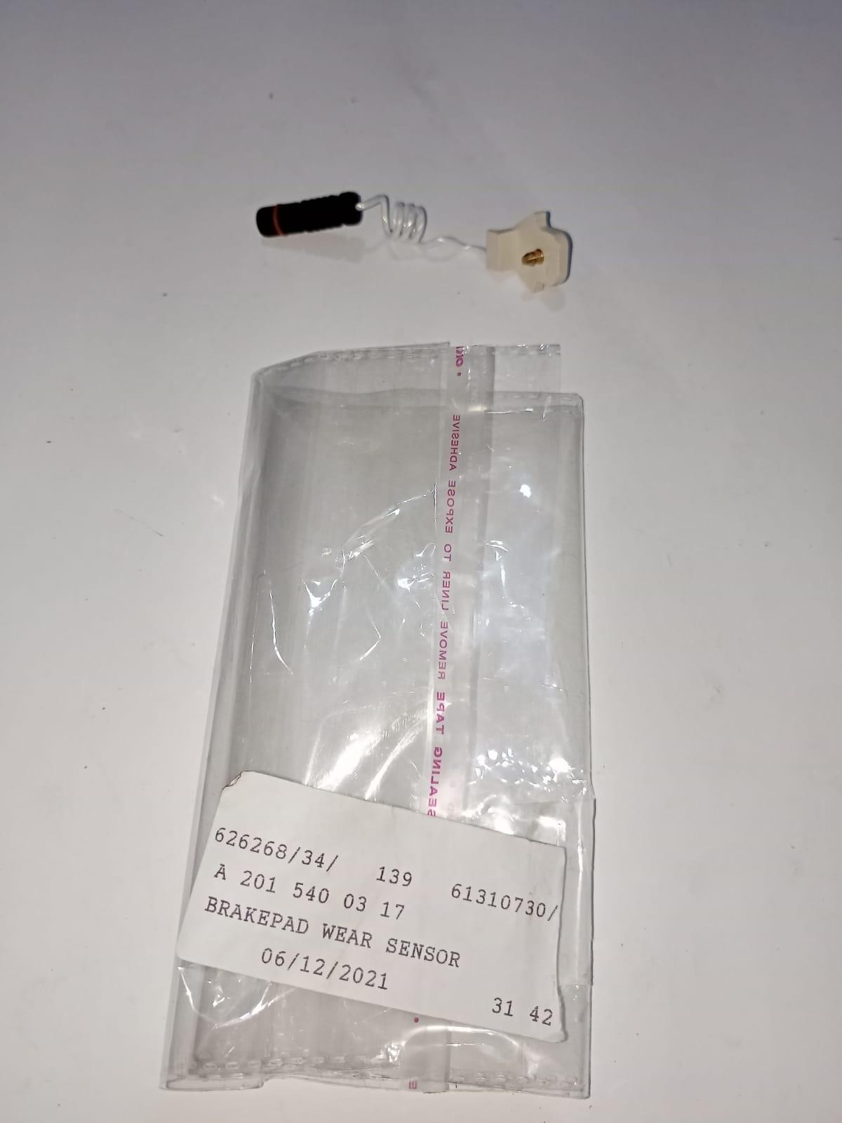 Mercedes-Benz W201 Brake Pad Wear Sensor 2015400317