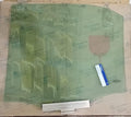 Mercedes-Benz W202 Right Rear Door Glass Green