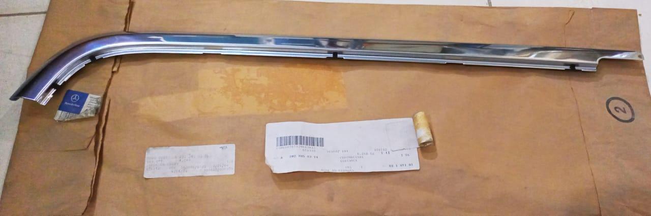 Mercedes-Benz W202 Rear Left Bumper Chrome Cover A2028850374