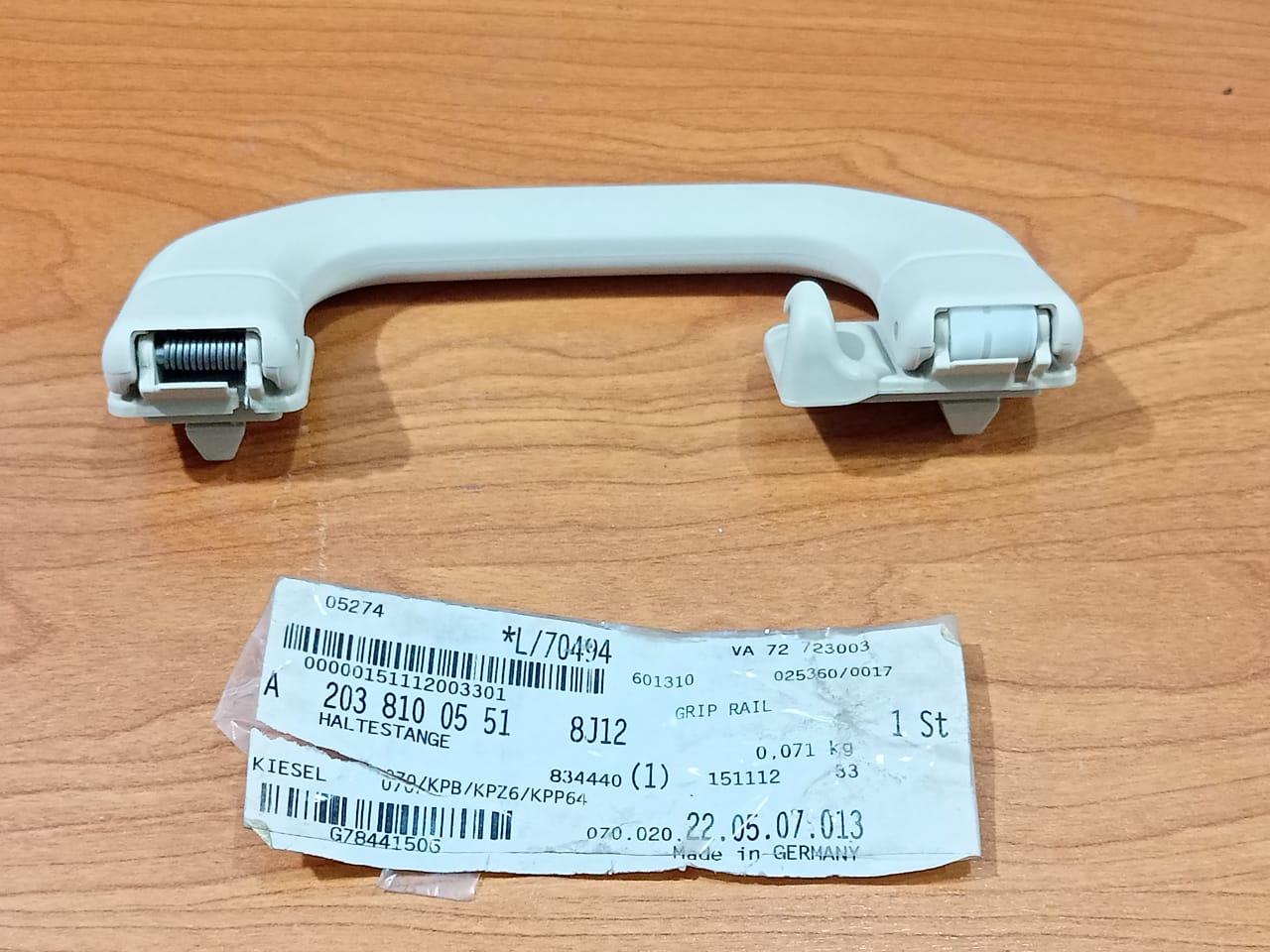 MERCEDES CLK A209 Rear Grip Rail Strap A2038100551