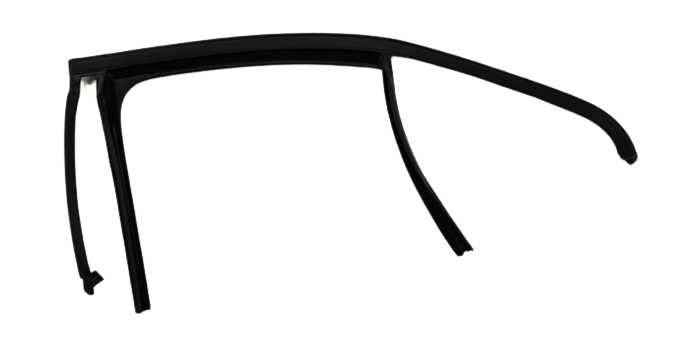 Mercedes W205 Rear Door Window Trim Left Genuine A205735072507
